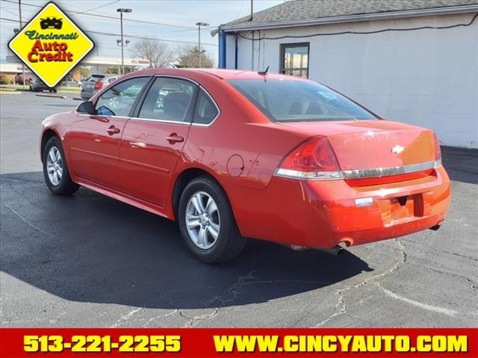 2012 Victory Red Chevrolet Impala LS Fleet (2G1WF5E30C1) with an 3.6L 3.6L Flex Fuel V6 300hp 2 Direct Injection engine, 6-Speed Shiftable Automatic w/Overdrive transmission, located at 5489 Dixie Highway, Fairfield, OH, 45014, (513) 221-2255, 39.333084, -84.523834 - Photo #2