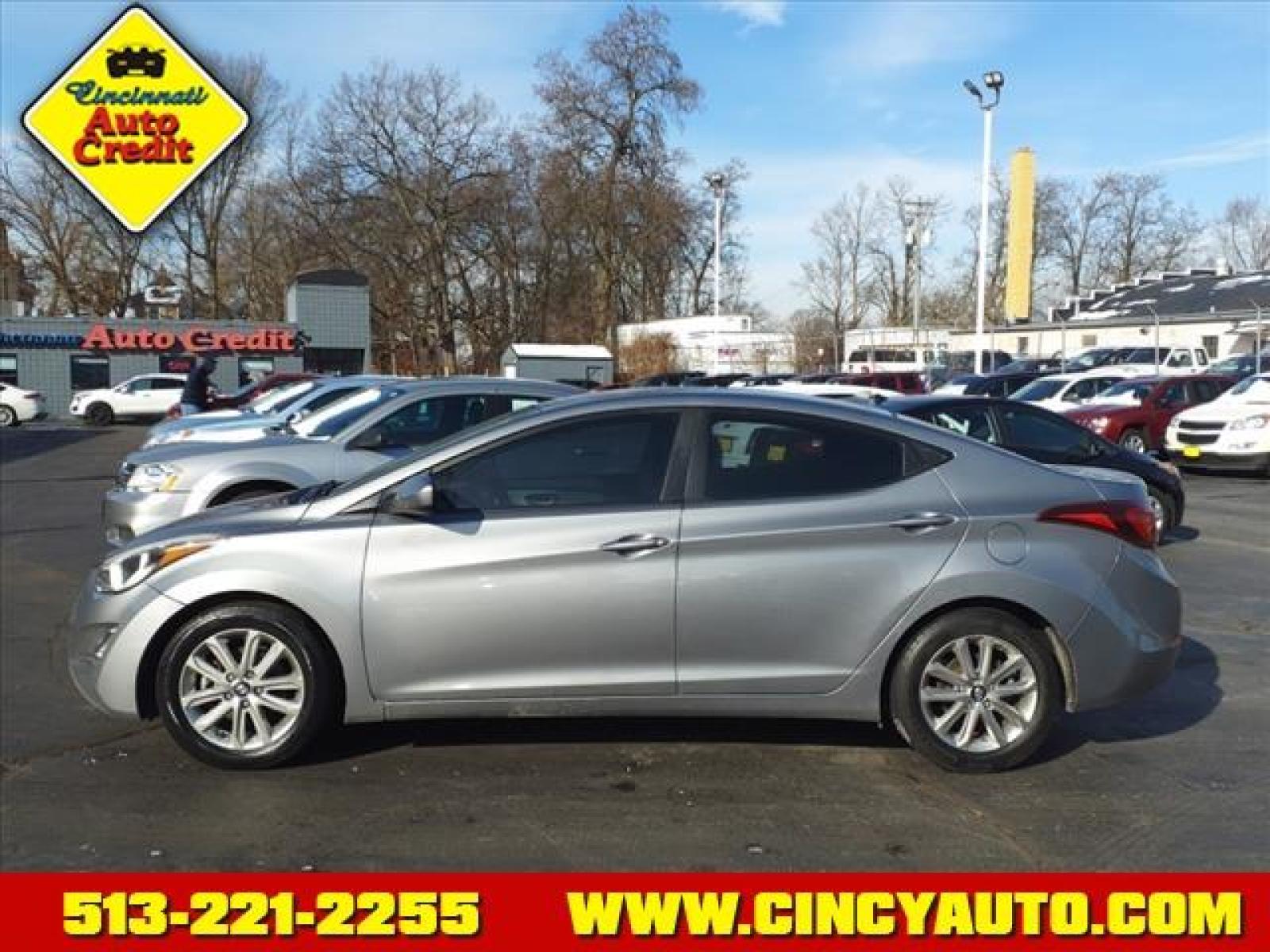 2014 Harbor Gray Metallic Hyundai ELANTRA SE (KMHDH4AE7EU) with an 1.8L 1.8L I4 145hp 130ft. lbs. Sequential Multiport Fuel Injection engine, 6-Speed Shiftable Automatic transmission, located at 2813 Gilbert Avenue, Cincinnati, OH, 45206, (513) 221-2255, 39.130219, -84.489189 - Photo #1