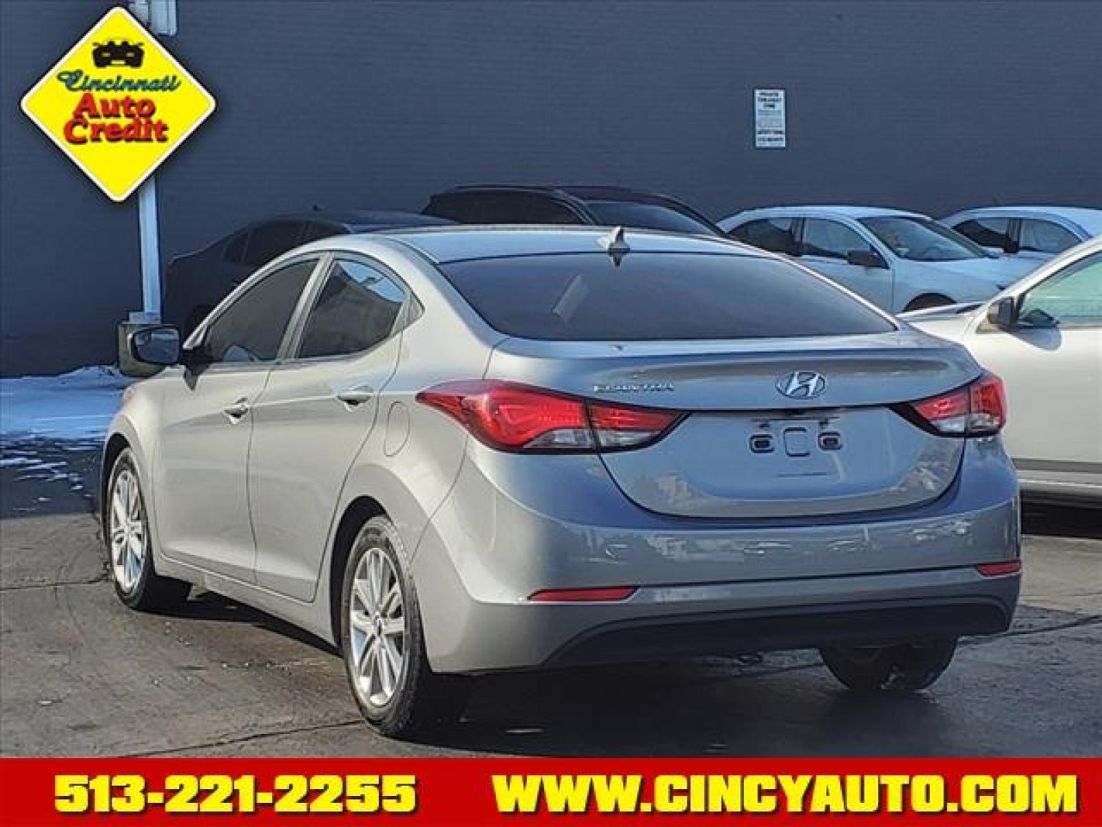 2014 Harbor Gray Metallic Hyundai ELANTRA SE (KMHDH4AE7EU) with an 1.8L 1.8L I4 145hp 130ft. lbs. Sequential Multiport Fuel Injection engine, 6-Speed Shiftable Automatic transmission, located at 2813 Gilbert Avenue, Cincinnati, OH, 45206, (513) 221-2255, 39.130219, -84.489189 - Photo #2