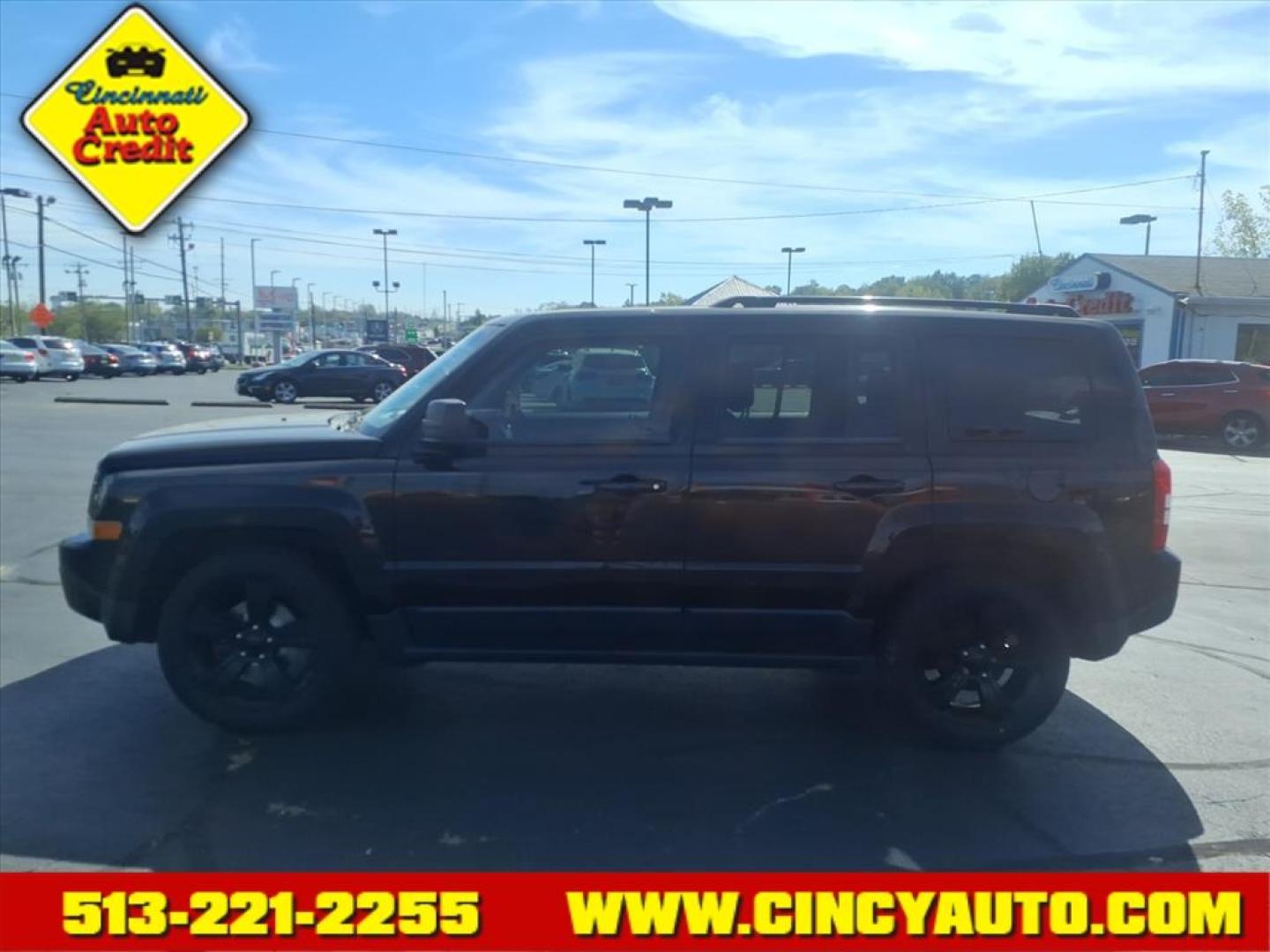 2014 Black Clear Coat Jeep Patriot Altitude Edition (1C4NJPBA4ED) with an 2.0L 2.0L I4 158hp 141ft. lbs. Sequential Multiport Fuel Injection engine, CVT transmission, located at 5489 Dixie Highway, Fairfield, OH, 45014, (513) 221-2255, 39.333084, -84.523834 - Photo#1