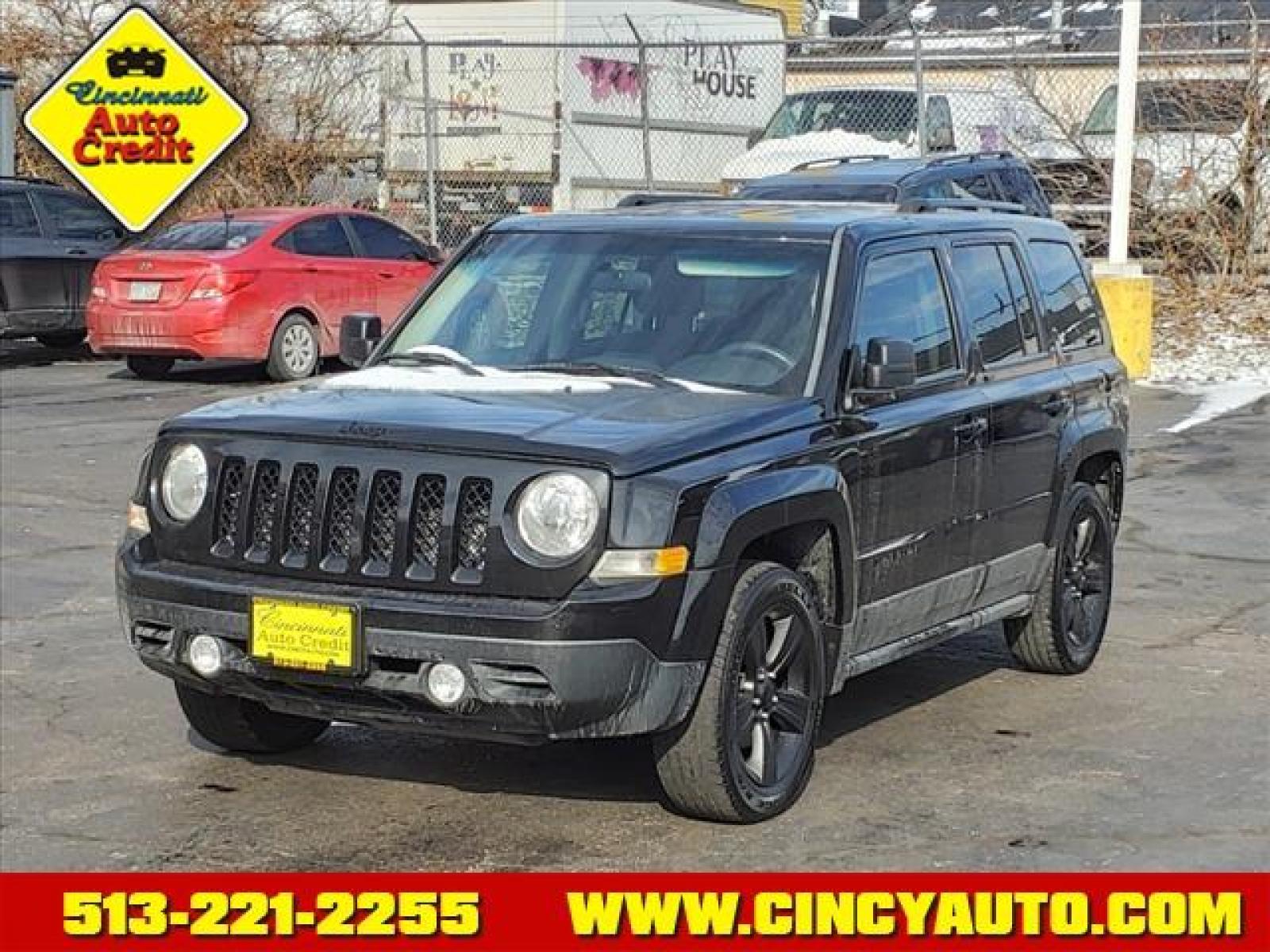 2014 Black Clear Coat Jeep Patriot Sport (1C4NJPBA4ED) with an 2.0L 2.0L I4 158hp 141ft. lbs. Sequential Multiport Fuel Injection engine, 6-Speed Shiftable Automatic transmission, located at 2813 Gilbert Avenue, Cincinnati, OH, 45206, (513) 221-2255, 39.130219, -84.489189 - Photo #0