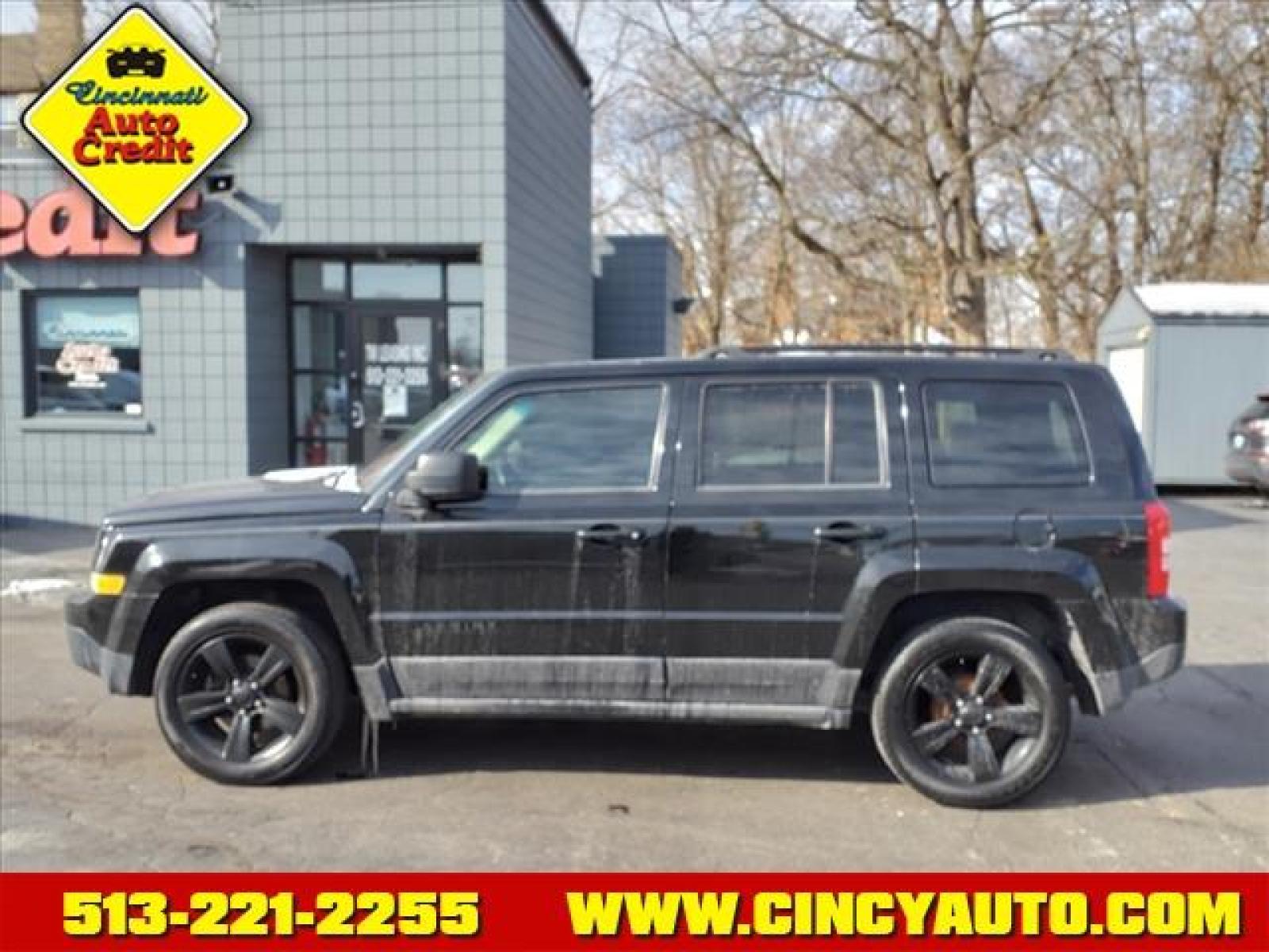 2014 Black Clear Coat Jeep Patriot Sport (1C4NJPBA4ED) with an 2.0L 2.0L I4 158hp 141ft. lbs. Sequential Multiport Fuel Injection engine, 6-Speed Shiftable Automatic transmission, located at 2813 Gilbert Avenue, Cincinnati, OH, 45206, (513) 221-2255, 39.130219, -84.489189 - Photo #1