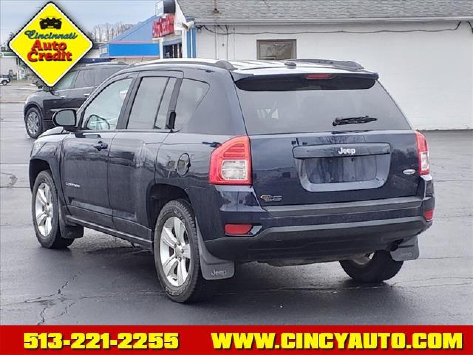 2013 True Blue Pearl Coat Jeep Compass Latitude (1C4NJDEB4DD) with an 2.4L 2.4L I4 172hp 165ft. lbs. Sequential Multiport Fuel Injection engine, CVT transmission, located at 5489 Dixie Highway, Fairfield, OH, 45014, (513) 221-2255, 39.333084, -84.523834 - Photo #2