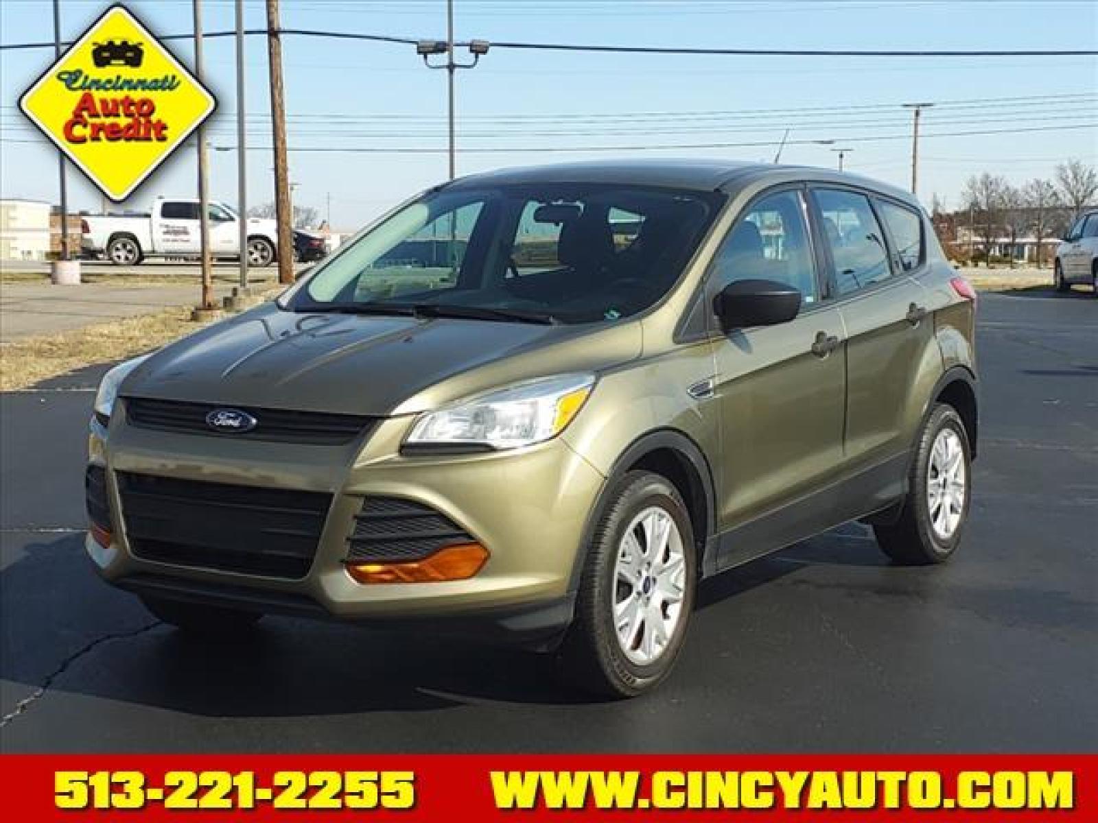 2013 Ginger Ale Metallic Ford Escape S (1FMCU0F71DU) with an 2.5L Duratec 2.5L I4 168hp 170 Sequential Multiport Fuel Injection engine, 6-Speed Shiftable Automatic transmission, located at 5489 Dixie Highway, Fairfield, OH, 45014, (513) 221-2255, 39.333084, -84.523834 - Photo #0