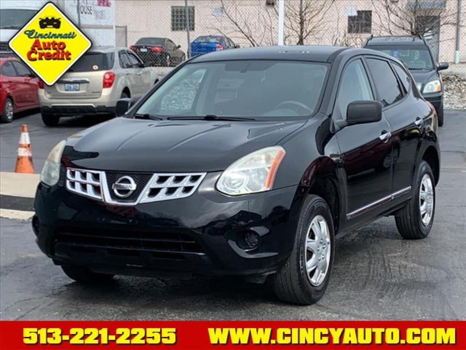 2012 Super Black Nissan Rogue S (JN8AS5MV9CW) with an 2.5L 2.5L I4 170hp 175ft. lbs. Sequential Multiport Fuel Injection engine, CVT transmission, located at 2813 Gilbert Avenue, Cincinnati, OH, 45206, (513) 221-2255, 39.130219, -84.489189 - Photo #0