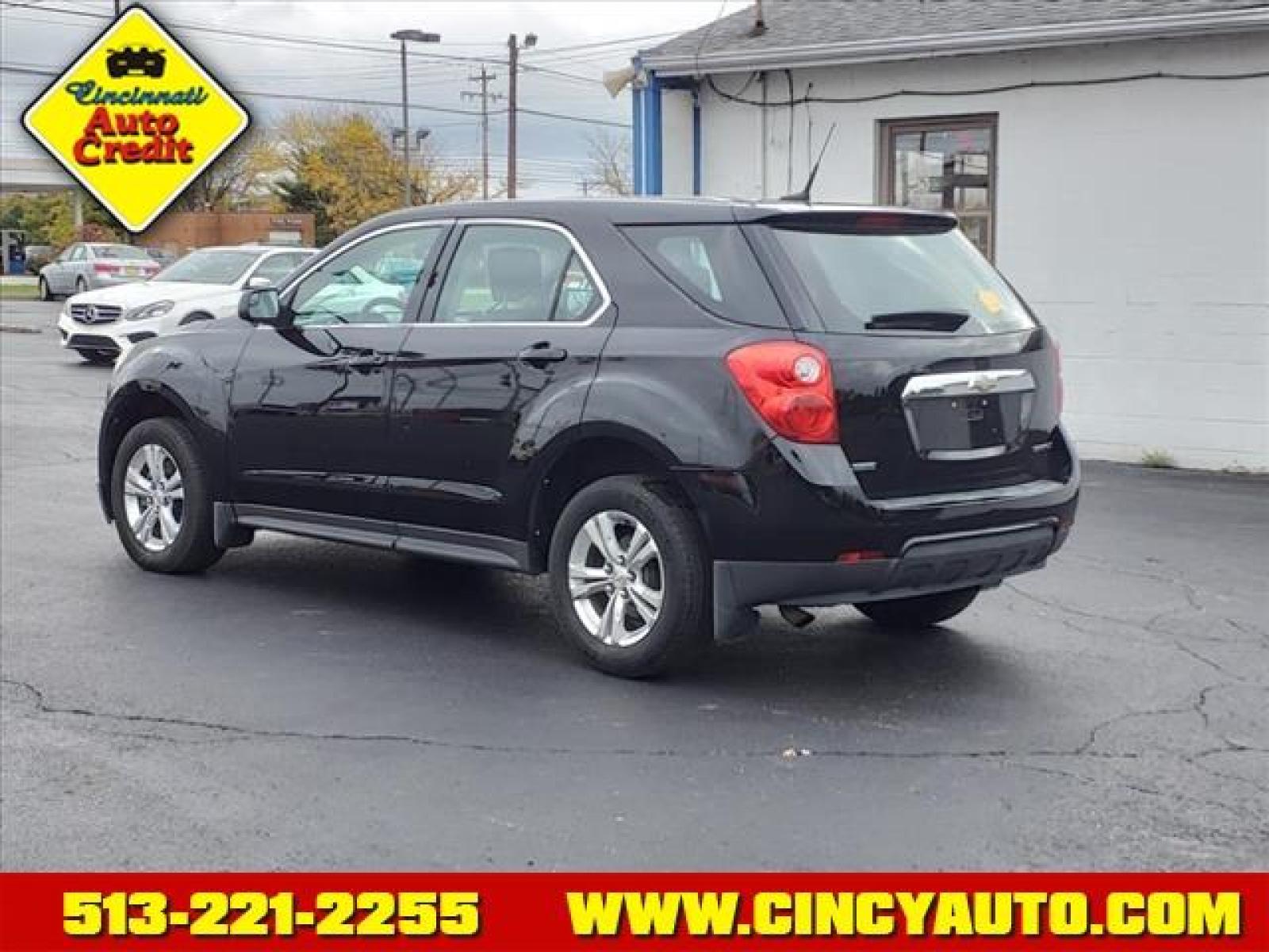 2012 Black Chevrolet Equinox LS (2GNALBEK1C1) with an 2.4L 2.4L I4 182hp 172ft. lbs. Sequential Electronic Fuel Injection engine, 6-Speed Shiftable Automatic transmission, located at 5489 Dixie Highway, Fairfield, OH, 45014, (513) 221-2255, 39.333084, -84.523834 - Photo #2