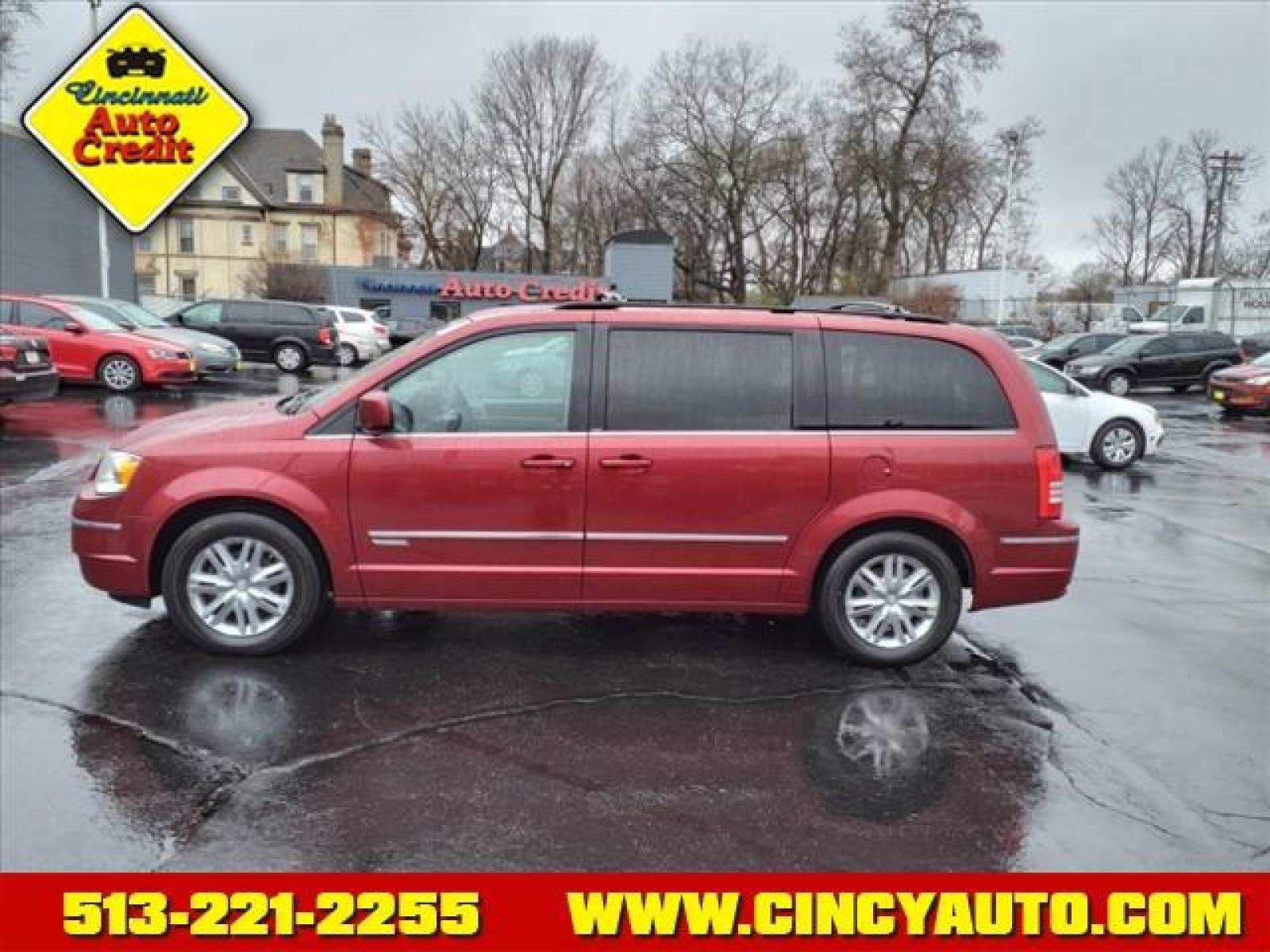 2010 Deep Cherry Red Crystal Pearl Coat Chrysler Town and Country Touring (2A4RR5D12AR) with an 3.8L 3.8L V6 197hp 230ft. lbs. Sequential Multiport Fuel Injection engine, 6-Speed Shiftable Automatic transmission, located at 2813 Gilbert Avenue, Cincinnati, OH, 45206, (513) 221-2255, 39.130219, -84.489189 - Photo #1