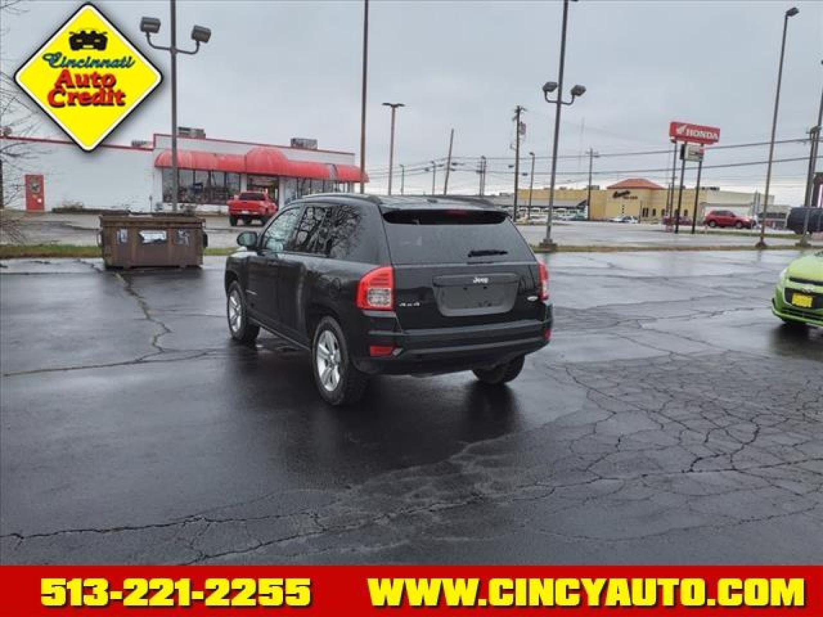 2012 Black Clear Coat Jeep Compass Latitude (1C4NJDEBXCD) with an 2.4L 2.4L I4 172hp 165ft. lbs. Sequential Multiport Fuel Injection engine, Automatic transmission, located at 5489 Dixie Highway, Fairfield, OH, 45014, (513) 221-2255, 39.333084, -84.523834 - Photo #2