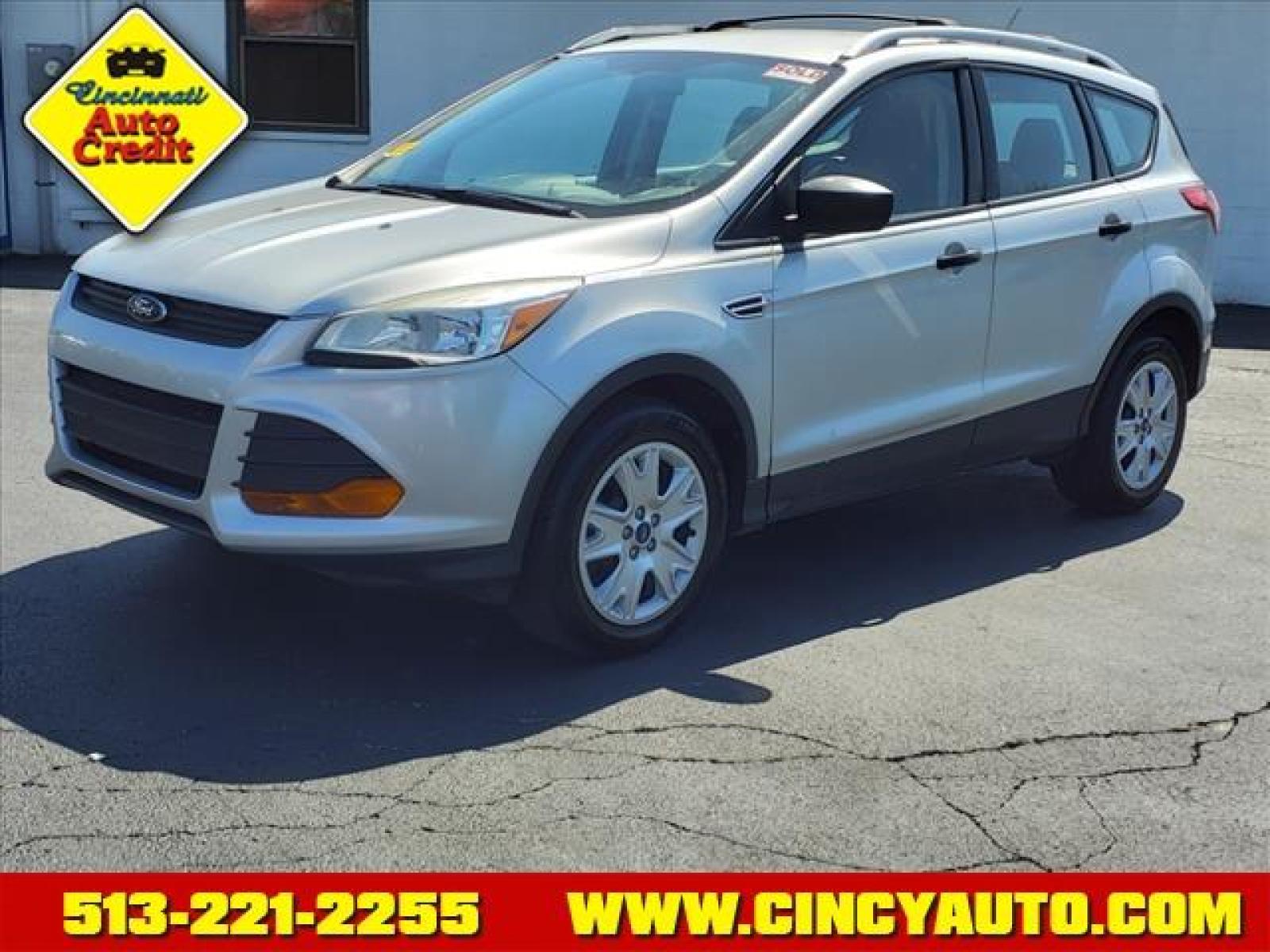2013 Ingot Silver Metallic Ford Escape S (1FMCU0F79DU) with an 2.5L Duratec 2.5L I4 168hp 170 Sequential Multiport Fuel Injection engine, 6-Speed Shiftable Automatic transmission, located at 5489 Dixie Highway, Fairfield, OH, 45014, (513) 221-2255, 39.333084, -84.523834 - Photo #0