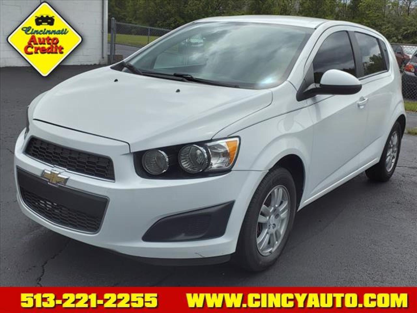 2016 Summit White Chevrolet Sonic LT Auto (1G1JC6SH1G4) with an 1.8L 4 Cylinder Sequential Multiport Fuel Injection engine, 6-Speed Shiftable Automatic transmission, located at 5489 Dixie Highway, Fairfield, OH, 45014, (513) 221-2255, 39.333084, -84.523834 - Photo #0