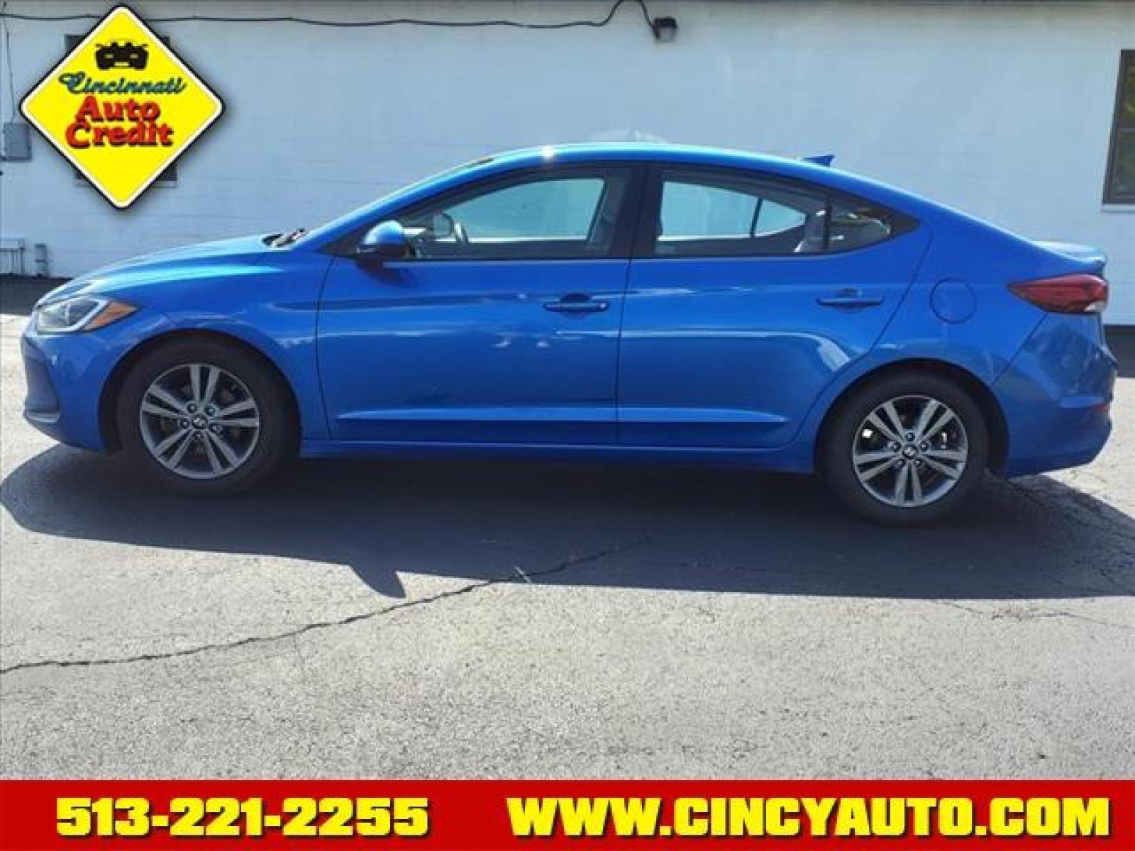 2018 Electric Blue Hyundai ELANTRA Limited (5NPD84LF2JH) with an 2.0L Nu 2.0L I4 147hp 132ft. l Sequential Multiport Fuel Injection engine, 6-Speed Shiftable Automatic transmission, located at 5489 Dixie Highway, Fairfield, OH, 45014, (513) 221-2255, 39.333084, -84.523834 - Photo #1