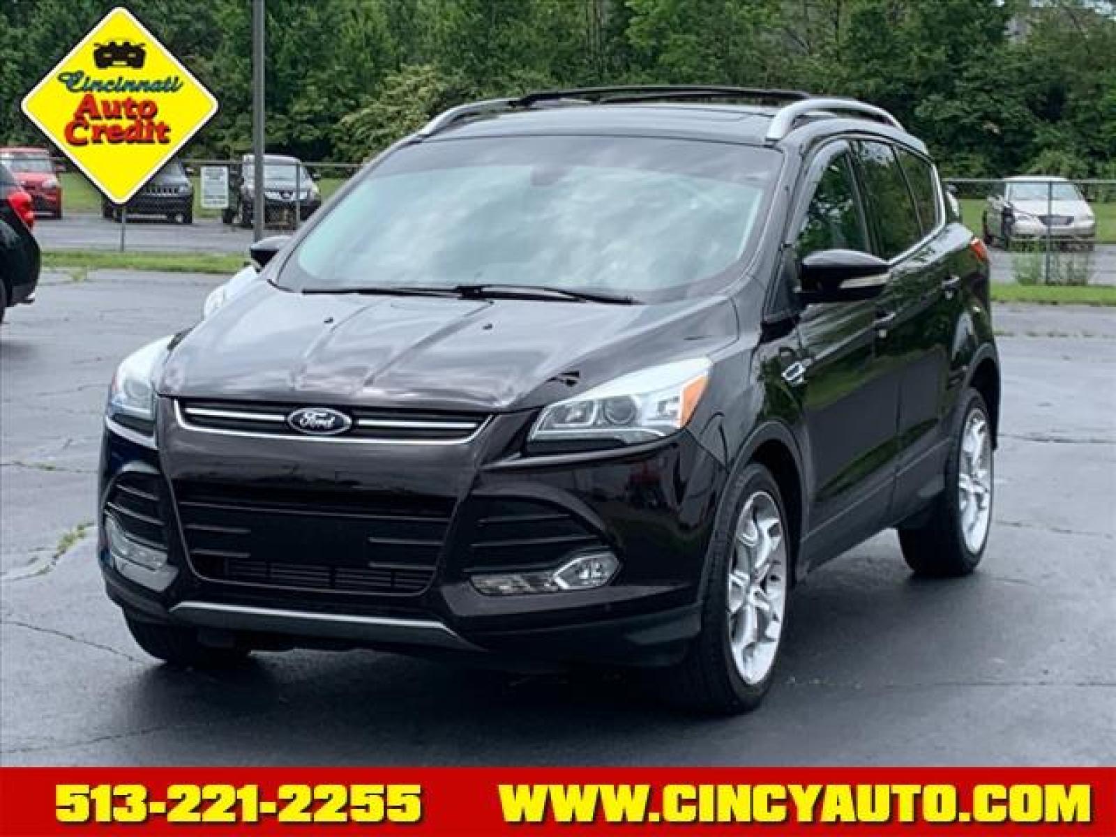 2013 Ford Escape Titanium (1FMCU9J95DU) with an 2.0L EcoBoost 2.0L Turbo I4 24 Direct Injection engine, 6-Speed Shiftable Automatic transmission, located at 5489 Dixie Highway, Fairfield, OH, 45014, (513) 221-2255, 39.333084, -84.523834 - Photo #0