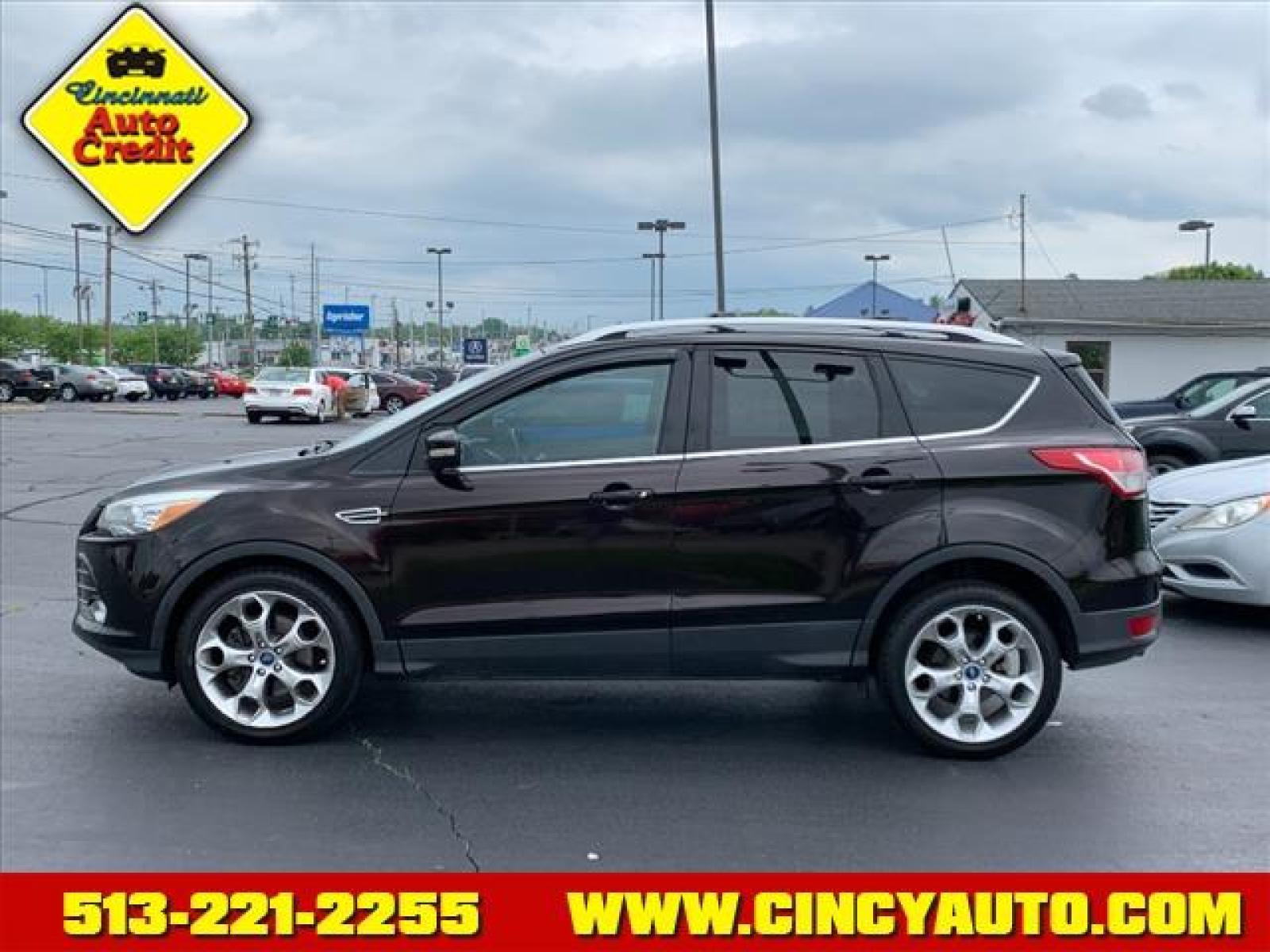 2013 Ford Escape Titanium (1FMCU9J95DU) with an 2.0L EcoBoost 2.0L Turbo I4 24 Direct Injection engine, 6-Speed Shiftable Automatic transmission, located at 5489 Dixie Highway, Fairfield, OH, 45014, (513) 221-2255, 39.333084, -84.523834 - Photo #1
