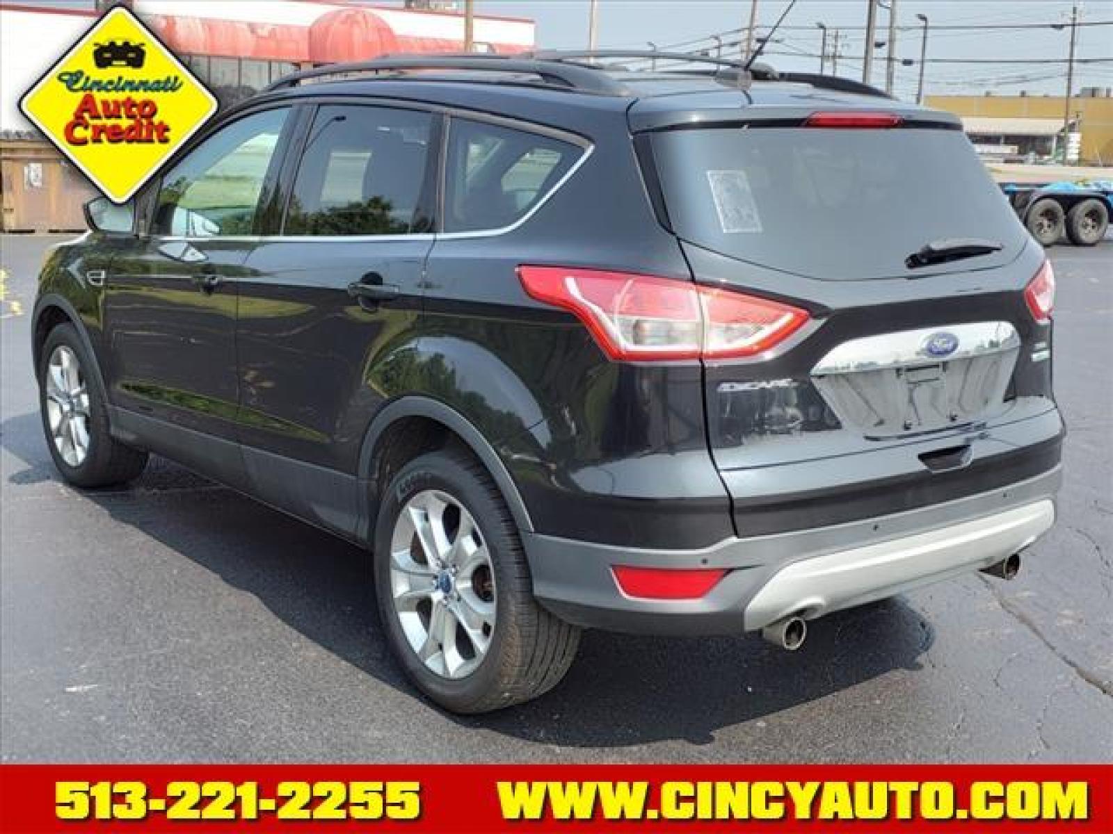 2013 Tuxedo Black Metallic Ford Escape SEL (1FMCU0H92DU) with an 2.0L EcoBoost 2.0L Turbo I4 24 Direct Injection engine, 6-Speed Shiftable Automatic transmission, located at 5489 Dixie Highway, Fairfield, OH, 45014, (513) 221-2255, 39.333084, -84.523834 - Photo #2