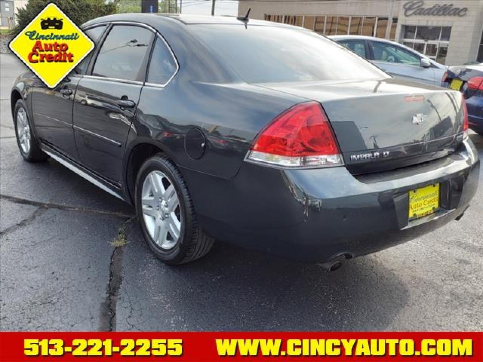 2013 Ashen Gray Metallic Chevrolet Impala LT (2G1WB5E33D1) with an 3.6L 3.6L Flex Fuel V6 300hp 2 Direct Injection engine, 6-Speed Shiftable Automatic w/Overdrive transmission, located at 2813 Gilbert Avenue, Cincinnati, OH, 45206, (513) 221-2255, 39.130219, -84.489189 - Photo #2