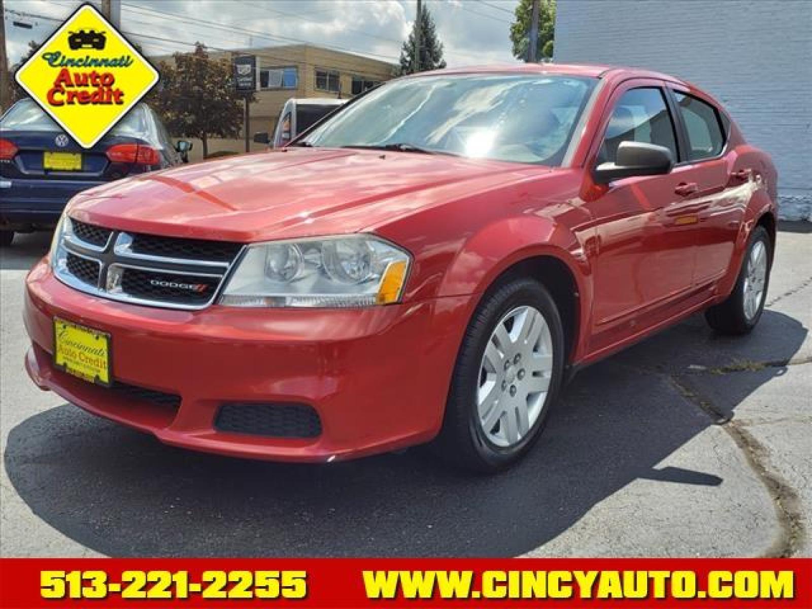 2013 Redline 2 Pearl Coat Dodge Avenger SE (1C3CDZAB4DN) with an 2.4L 2.4L I4 173hp 166ft. lbs. Sequential Multiport Fuel Injection engine, 4-Speed Automatic transmission, located at 2813 Gilbert Avenue, Cincinnati, OH, 45206, (513) 221-2255, 39.130219, -84.489189 - Photo #0