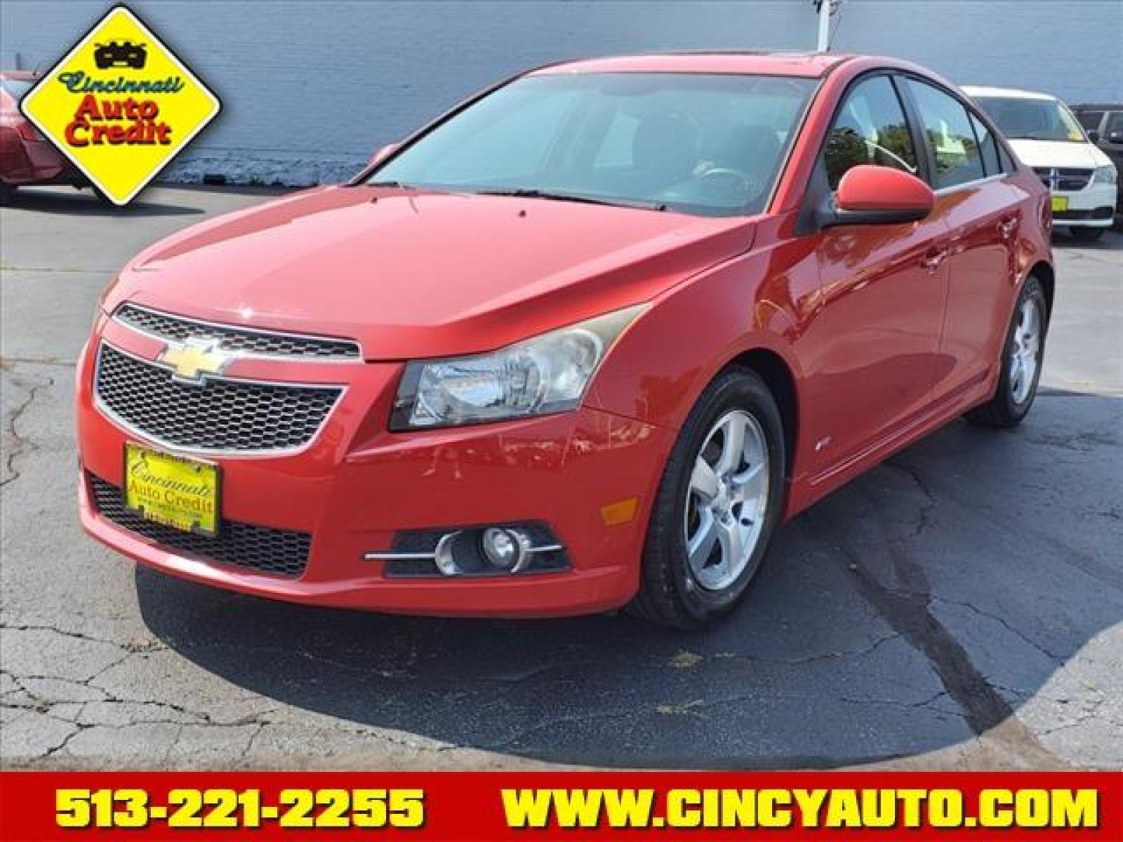 2012 Crystal Red Tintcoat Chevrolet Cruze LT (1G1PF5SC6C7) with an 1.4L Ecotec 1.4L Turbo I4 138h Sequential Multiport Fuel Injection engine, 6-Speed Shiftable Automatic transmission, located at 2813 Gilbert Avenue, Cincinnati, OH, 45206, (513) 221-2255, 39.130219, -84.489189 - Photo #0