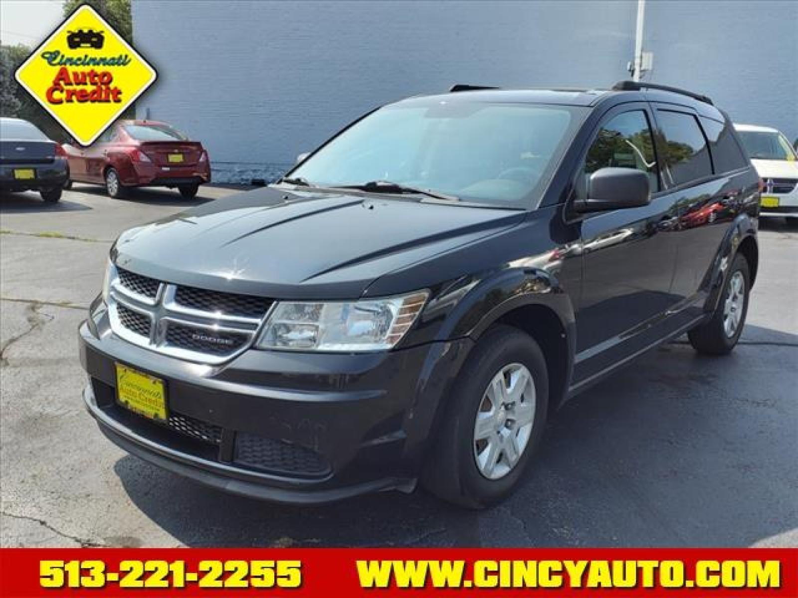 2011 Brilliant Black Crystal Pearl Coat Dodge Journey Express (3D4PG4FB7BT) with an 2.4L 2.4L I4 173hp 166ft. lbs. Sequential Multiport Fuel Injection engine, 4-Speed Automatic transmission, located at 2813 Gilbert Avenue, Cincinnati, OH, 45206, (513) 221-2255, 39.130219, -84.489189 - Photo #0
