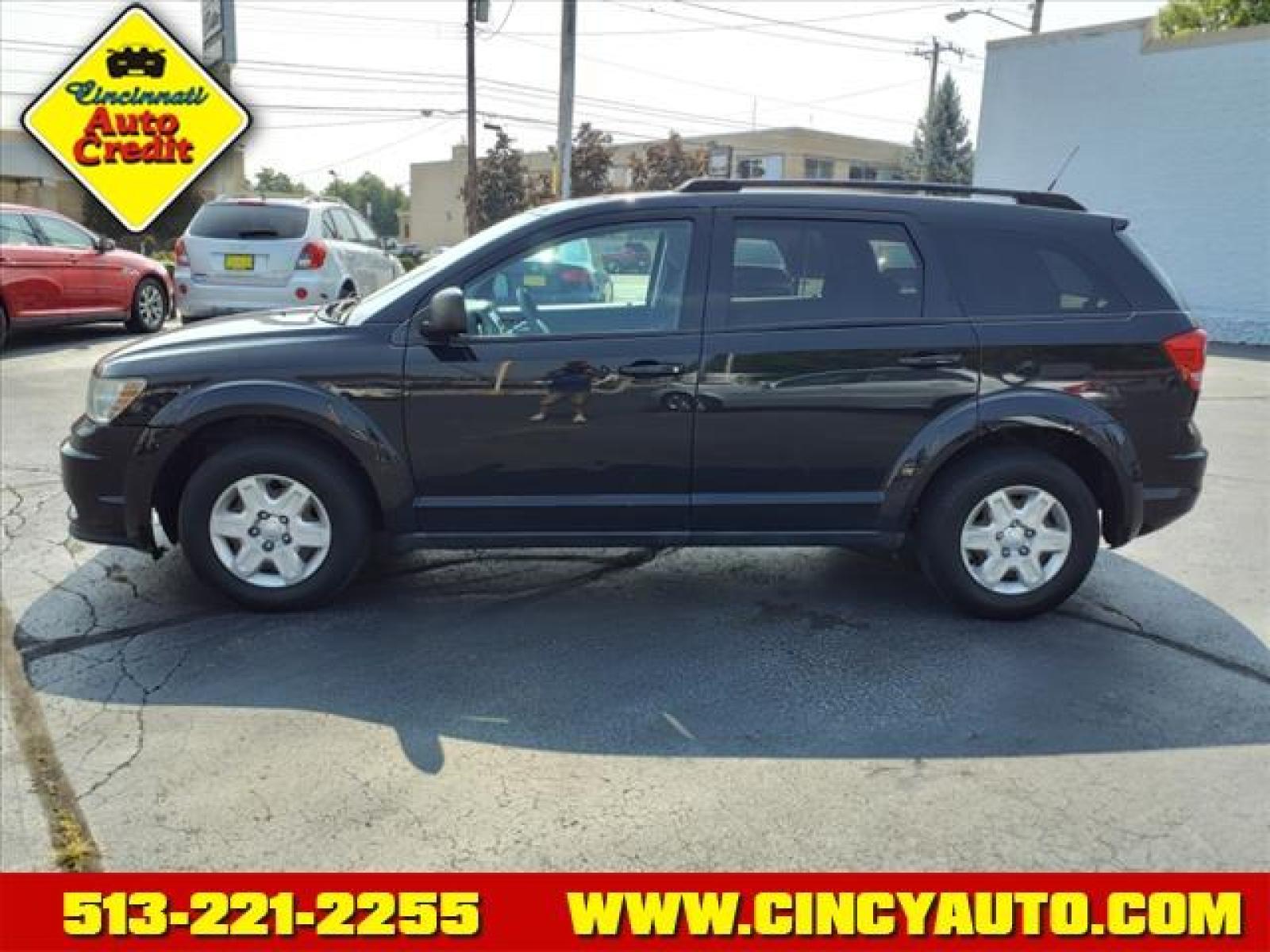 2011 Brilliant Black Crystal Pearl Coat Dodge Journey Express (3D4PG4FB7BT) with an 2.4L 2.4L I4 173hp 166ft. lbs. Sequential Multiport Fuel Injection engine, 4-Speed Automatic transmission, located at 2813 Gilbert Avenue, Cincinnati, OH, 45206, (513) 221-2255, 39.130219, -84.489189 - Photo #1