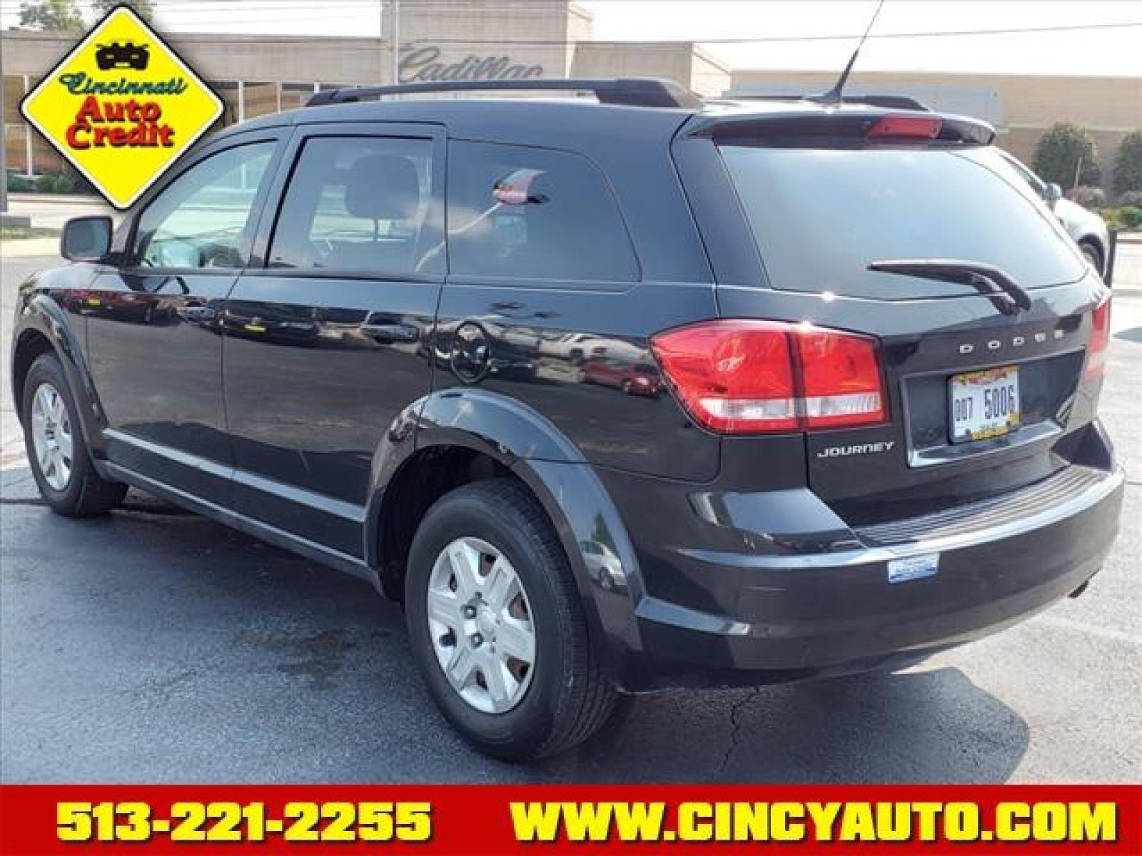 2011 Brilliant Black Crystal Pearl Coat Dodge Journey Express (3D4PG4FB7BT) with an 2.4L 2.4L I4 173hp 166ft. lbs. Sequential Multiport Fuel Injection engine, 4-Speed Automatic transmission, located at 2813 Gilbert Avenue, Cincinnati, OH, 45206, (513) 221-2255, 39.130219, -84.489189 - Photo #2