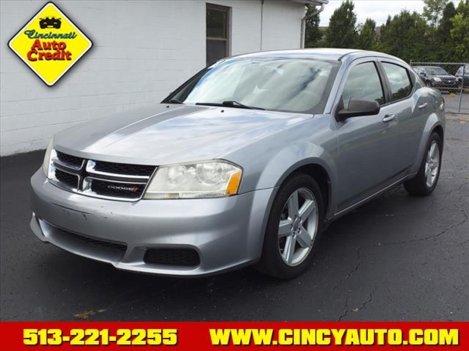 2013 Billet Silver Metallic Clear Coat Dodge Avenger SE (1C3CDZAB7DN) with an 2.4L 2.4L I4 173hp 166ft. lbs. Sequential Multiport Fuel Injection engine, 4-Speed Automatic transmission, located at 5489 Dixie Highway, Fairfield, OH, 45014, (513) 221-2255, 39.333084, -84.523834 - Photo #0