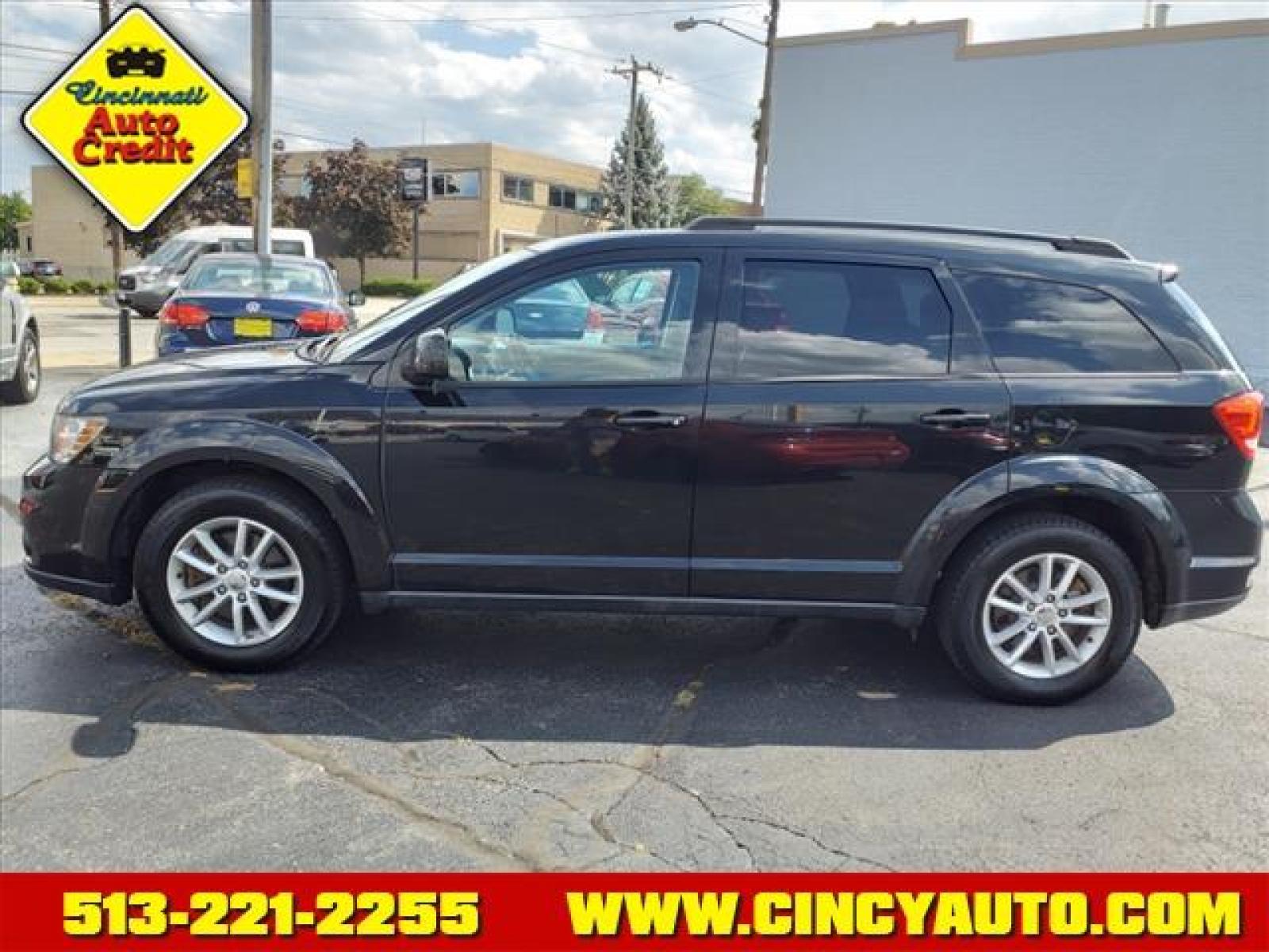 2013 Brilliant Black Crystal Pearl Coat Dodge Journey SXT (3C4PDCBB4DT) with an 2.4L 2.4L I4 173hp 166ft. lbs. Sequential Multiport Fuel Injection engine, 4-Speed Shiftable Automatic transmission, located at 2813 Gilbert Avenue, Cincinnati, OH, 45206, (513) 221-2255, 39.130219, -84.489189 - Photo #1