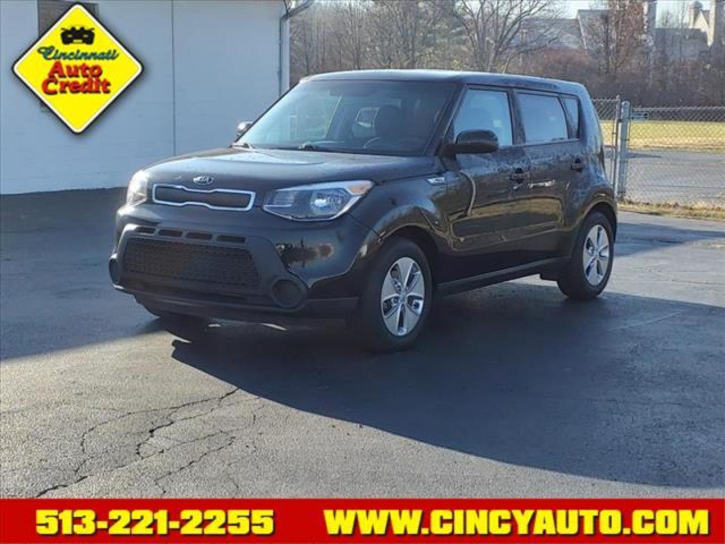 2016 Shadow Black Kia Soul Base (KNDJN2A2XG7) with an 1.6L 1.6L I4 130hp 118ft. lbs. Direct Injection engine, 6-Speed Shiftable Automatic transmission, located at 5489 Dixie Highway, Fairfield, OH, 45014, (513) 221-2255, 39.333084, -84.523834 - Photo#0