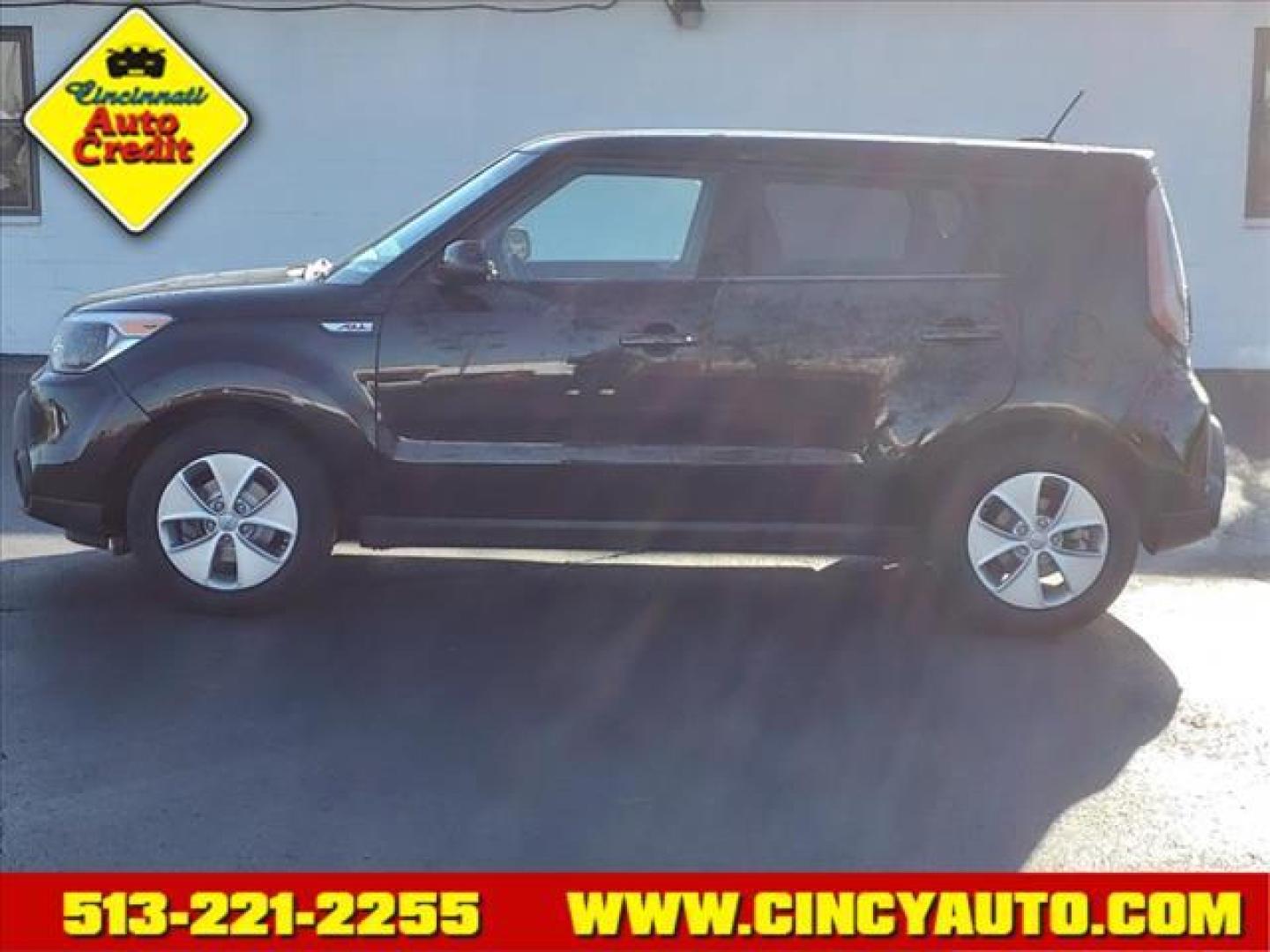2016 Shadow Black Kia Soul Base (KNDJN2A2XG7) with an 1.6L 1.6L I4 130hp 118ft. lbs. Direct Injection engine, 6-Speed Shiftable Automatic transmission, located at 5489 Dixie Highway, Fairfield, OH, 45014, (513) 221-2255, 39.333084, -84.523834 - Photo#1