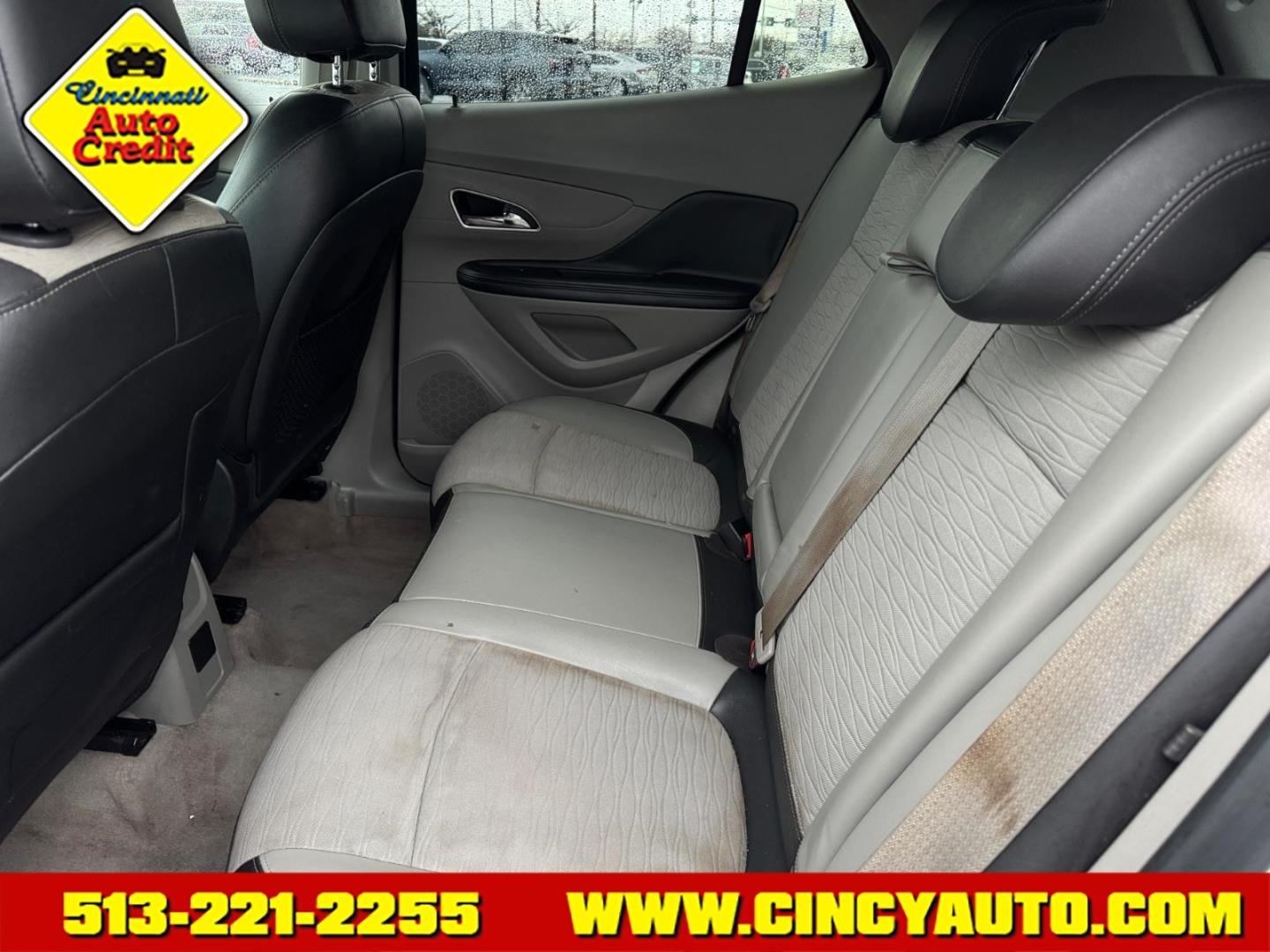 2016 Summit White/Dark Argent Metallic Buick Encore Base (KL4CJESB5GB) with an 1.4L Ecotec 1.4L Turbo I4 138hp 148ft. lbs. Sequential Multiport Fuel Injection engine, 6-Speed Automatic w/Driver Shift Control transmission, located at 5489 Dixie Highway, Fairfield, OH, 45014, (513) 221-2255, 39.333084, -84.523834 - Photo#4