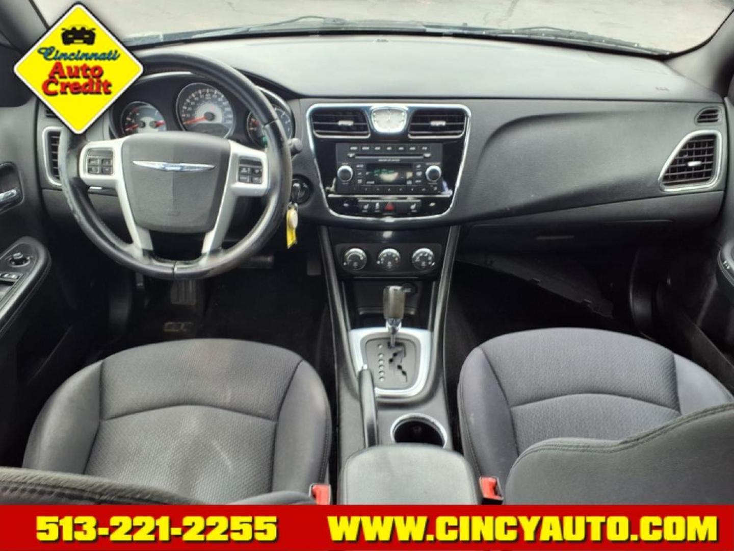 2014 True Blue Pearl Coat Pbu Chrysler 200 Touring (1C3CCBBBXEN) with an 2.4L 2.4L I4 173hp 166ft. lbs. Sequential Multiport Fuel Injection engine, 4-Speed Automatic transmission, located at 2813 Gilbert Avenue, Cincinnati, OH, 45206, (513) 221-2255, 39.130219, -84.489189 - Photo#3