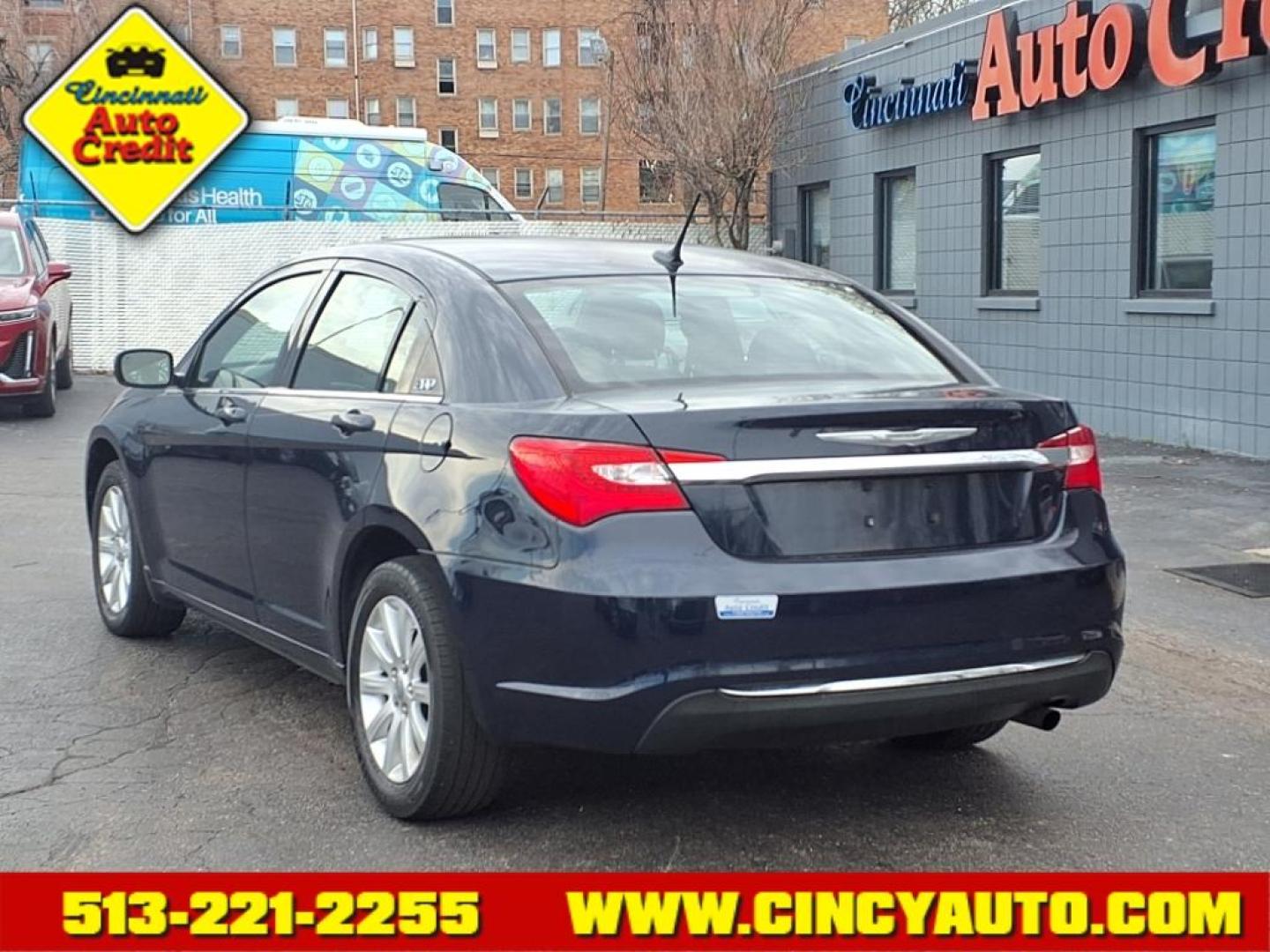 2014 True Blue Pearl Coat Pbu Chrysler 200 Touring (1C3CCBBBXEN) with an 2.4L 2.4L I4 173hp 166ft. lbs. Sequential Multiport Fuel Injection engine, 4-Speed Automatic transmission, located at 2813 Gilbert Avenue, Cincinnati, OH, 45206, (513) 221-2255, 39.130219, -84.489189 - Photo#2