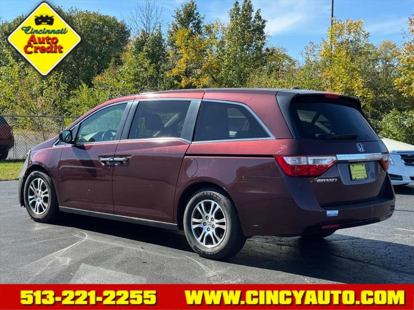 2012 Dark Cherry Pearl Ii Honda Odyssey EX-L (5FNRL5H67CB) with an 3.5L 3.5L V6 248hp 250ft. lbs. Sequential Multiport Fuel Injection engine, 5-Speed Automatic transmission, located at 5489 Dixie Highway, Fairfield, OH, 45014, (513) 221-2255, 39.333084, -84.523834 - Photo#2