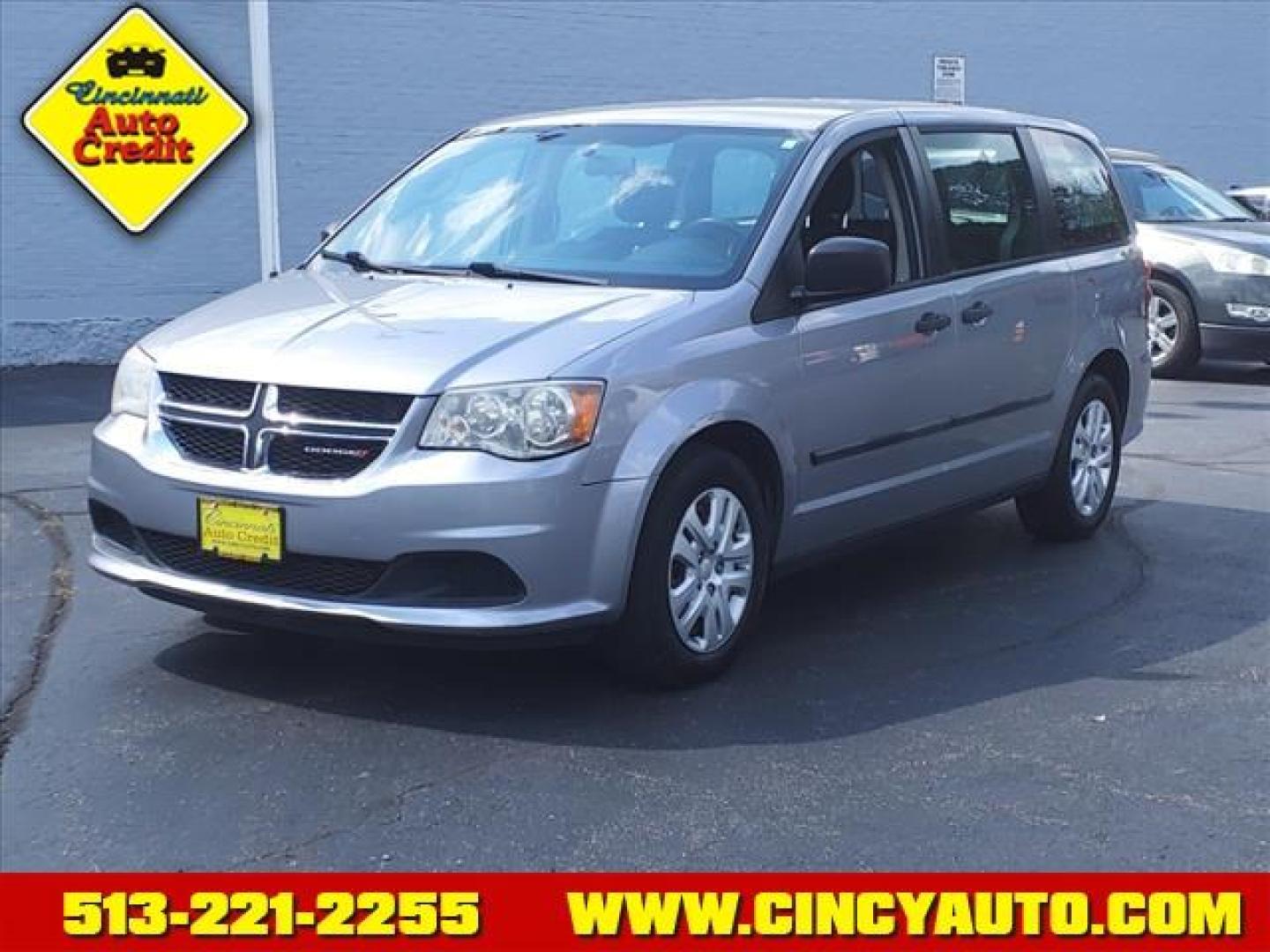 2014 Billet Silver Metallic Clear Coat Dodge Grand Caravan American Value Package (2C4RDGBG0ER) with an 3.6L Pentastar 3.6L Flex Fuel V6 283hp 260ft. lbs. Sequential Multiport Fuel Injection engine, 6-Speed Shiftable Automatic transmission, located at 2813 Gilbert Avenue, Cincinnati, OH, 45206, (513) 221-2255, 39.130219, -84.489189 - Photo#0