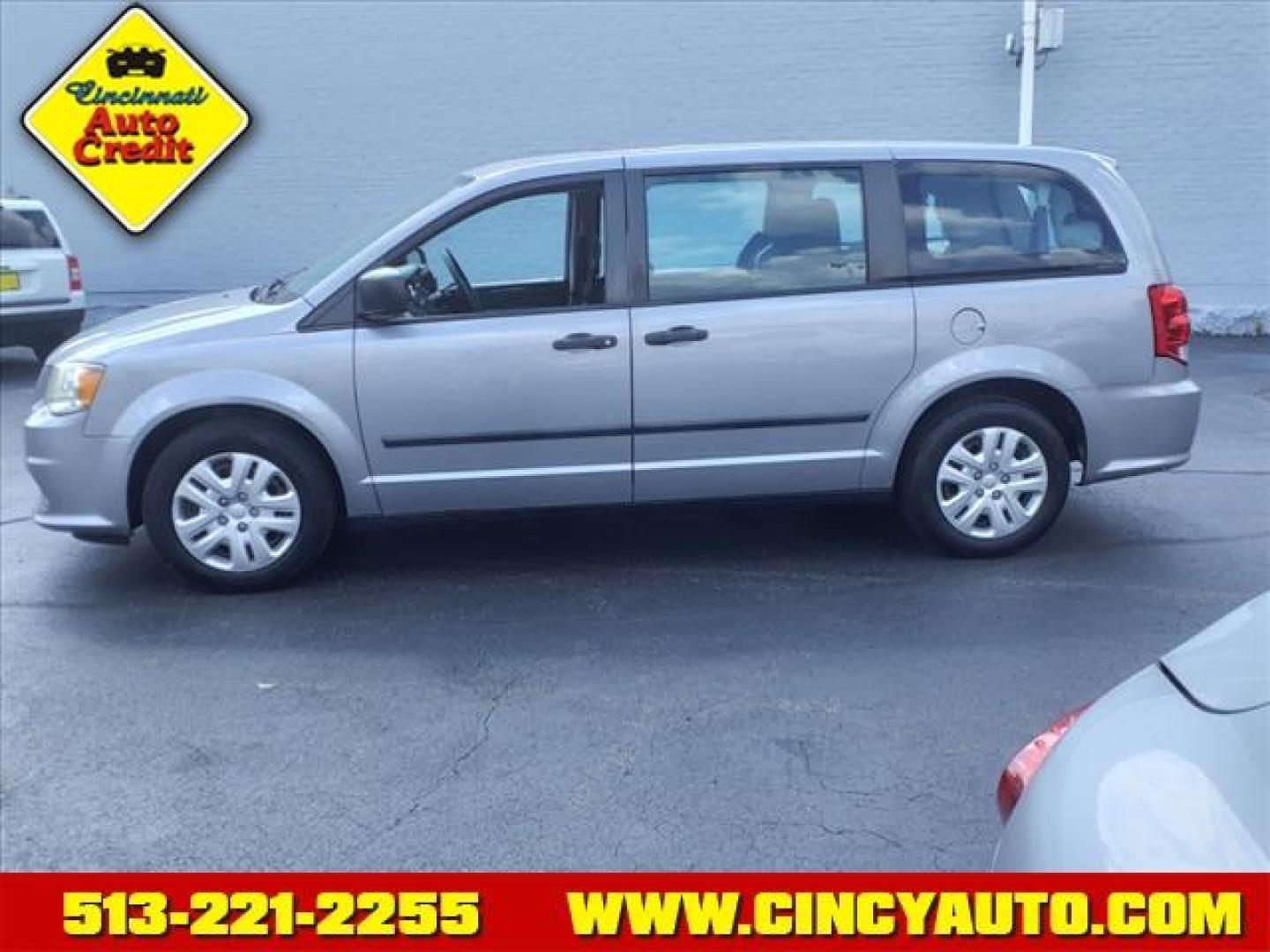 2014 Billet Silver Metallic Clear Coat Dodge Grand Caravan American Value Package (2C4RDGBG0ER) with an 3.6L Pentastar 3.6L Flex Fuel V6 283hp 260ft. lbs. Sequential Multiport Fuel Injection engine, 6-Speed Shiftable Automatic transmission, located at 2813 Gilbert Avenue, Cincinnati, OH, 45206, (513) 221-2255, 39.130219, -84.489189 - Photo#1