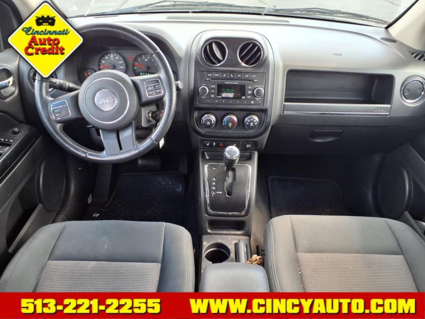 2012 Black Clear Coat Jeep Compass Latitude (1C4NJDEB9CD) with an 2.4L 2.4L I4 172hp 165ft. lbs. Sequential Multiport Fuel Injection engine, CVT w/Off-Road Crawl Ratio transmission, located at 5489 Dixie Highway, Fairfield, OH, 45014, (513) 221-2255, 39.333084, -84.523834 - Photo#3
