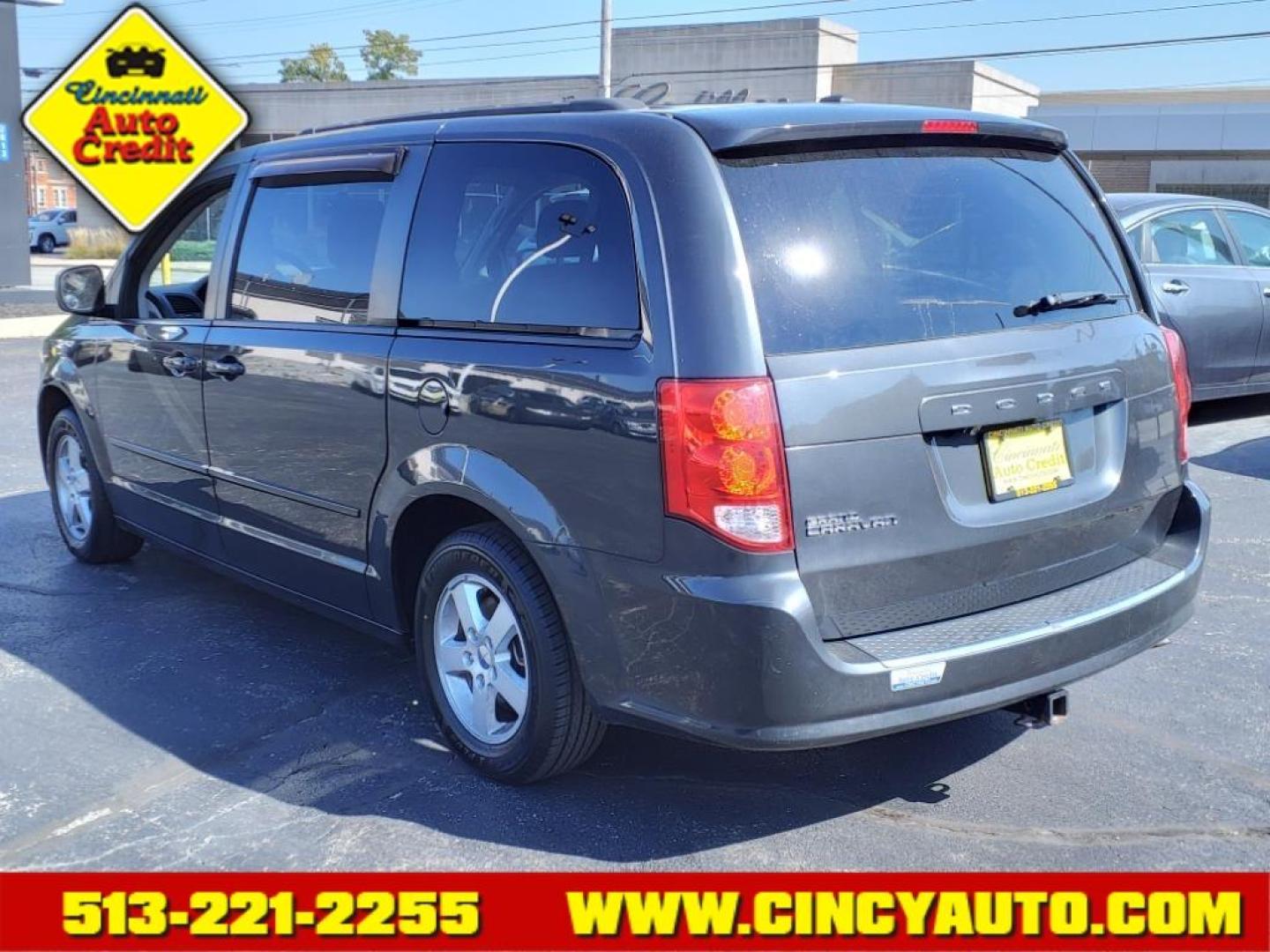 2012 Dark Charcoal Pearl Coat Dodge Grand Caravan SXT (2C4RDGCG6CR) with an 3.6L Pentastar 3.6L Flex Fuel V6 283hp 260ft. lbs. Sequential Multiport Fuel Injection engine, 6-Speed Shiftable Automatic transmission, located at 2813 Gilbert Avenue, Cincinnati, OH, 45206, (513) 221-2255, 39.130219, -84.489189 - Photo#2
