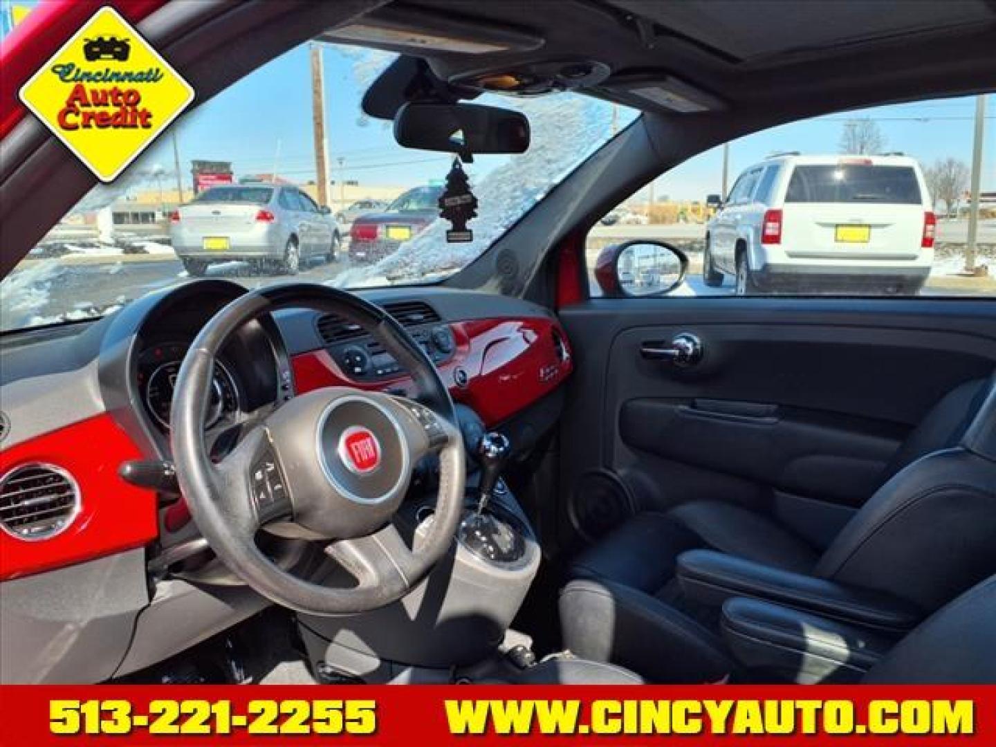 2015 Rosso Brillante Pra FIAT 500 Sport (3C3CFFBR1FT) with an 1.4L 1.4L I4 101hp 98ft. lbs. Sequential Multiport Fuel Injection engine, 6-Speed Shiftable Automatic transmission, located at 5489 Dixie Highway, Fairfield, OH, 45014, (513) 221-2255, 39.333084, -84.523834 - Photo#3