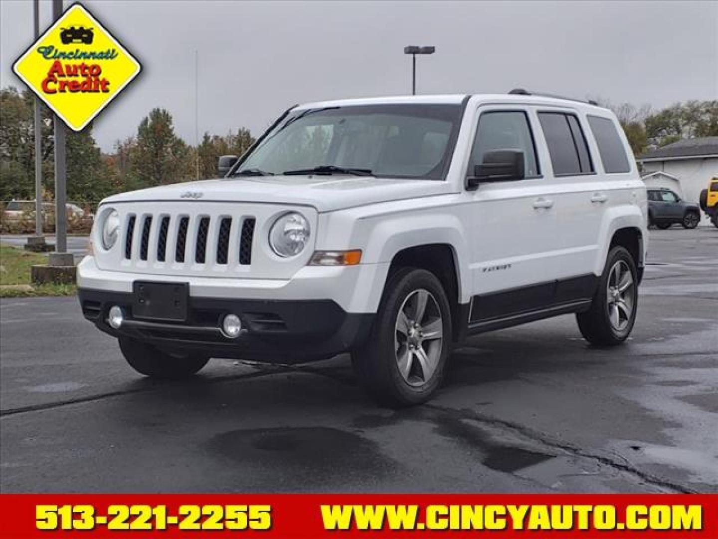 2017 White Jeep Patriot High Altitude (1C4NJPFAXHD) with an 2.0L 2.0L I4 158hp 141ft. lbs. Sequential Multiport Fuel Injection engine, CVT transmission, located at 5489 Dixie Highway, Fairfield, OH, 45014, (513) 221-2255, 39.333084, -84.523834 - Photo#0