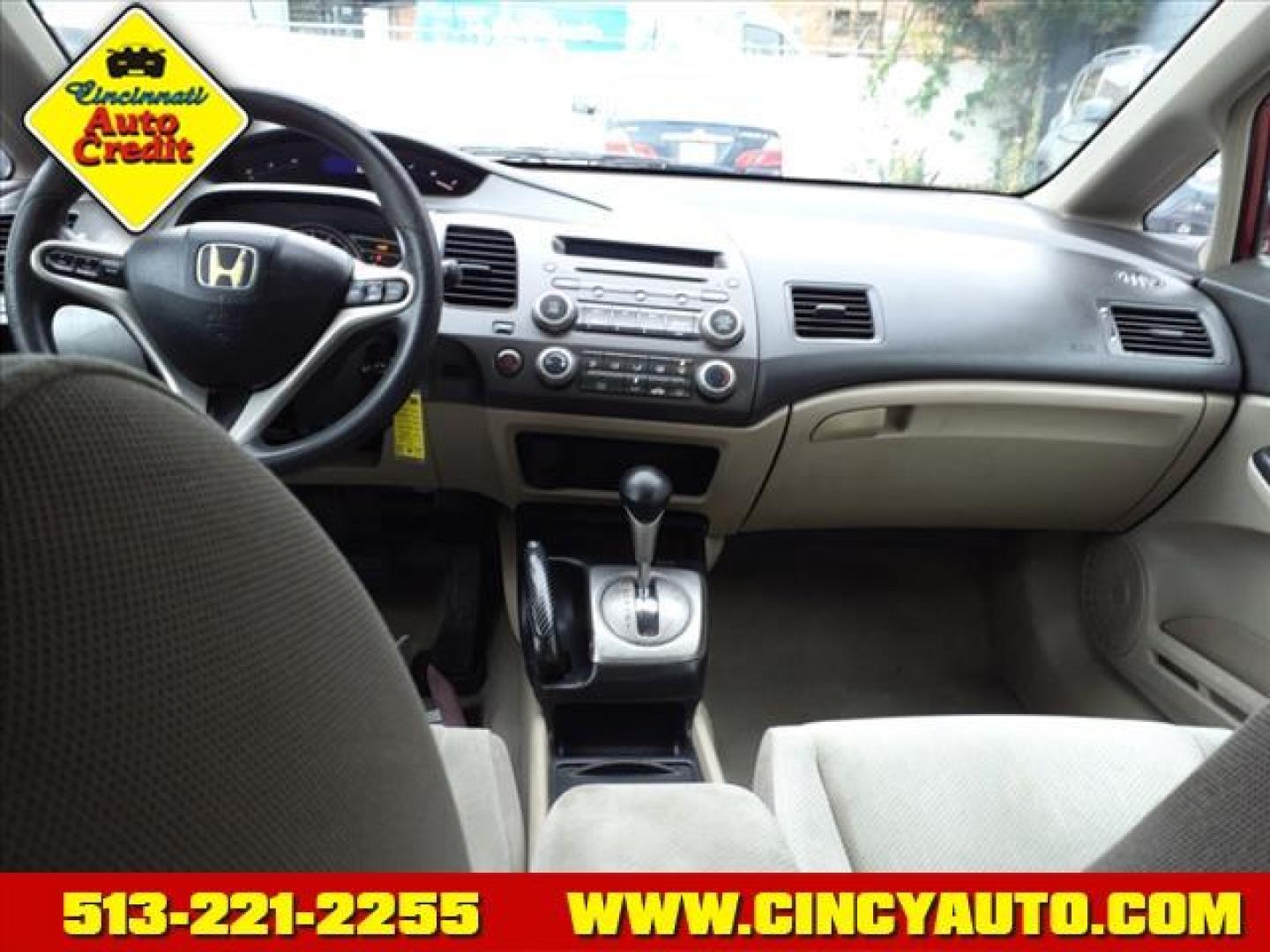 2009 Dk. Red Honda Civic EX (1HGFA16879L) with an 1.8L 1.8L I4 140hp 128ft. lbs. Fuel Injected engine, 5-Speed Automatic transmission, located at 2813 Gilbert Avenue, Cincinnati, OH, 45206, (513) 221-2255, 39.130219, -84.489189 - Photo#3