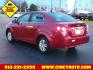 2013 Crystal Red Tintcoat Gbe Chevrolet Sonic LT Auto (1G1JC5SB1D4) with an 1.4L Ecotec 1.4L Turbo I4 138hp 148ft. lbs. Sequential Multiport Fuel Injection engine, 6-Speed Shiftable Automatic transmission, located at 5489 Dixie Highway, Fairfield, OH, 45014, (513) 221-2255, 39.333084, -84.523834 - Photo#2