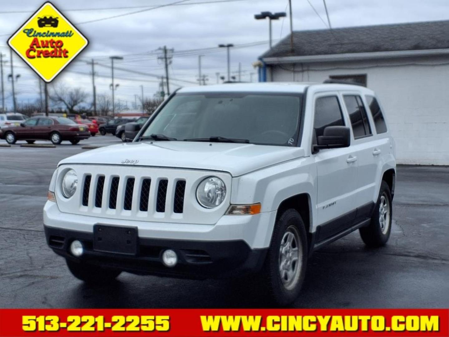 2015 Bright White Clear Coat Pw7 Jeep Patriot Sport (1C4NJPBA8FD) with an 2.0L 2.0L I4 158hp 141ft. lbs. Sequential Multiport Fuel Injection engine, 6-Speed Shiftable Automatic transmission, located at 5489 Dixie Highway, Fairfield, OH, 45014, (513) 221-2255, 39.333084, -84.523834 - Photo#0