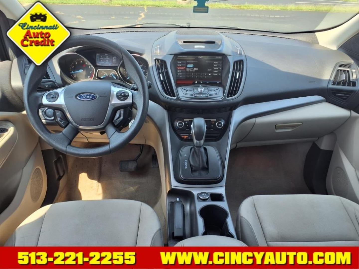 2014 Sterling Gray Metallic Ford Escape SE (1FMCU9GX4EU) with an 1.6L EcoBoost 1.6L Turbo I4 178hp 184ft. lbs. Direct Injection engine, 6-Speed Shiftable Automatic transmission, located at 5489 Dixie Highway, Fairfield, OH, 45014, (513) 221-2255, 39.333084, -84.523834 - Photo#3