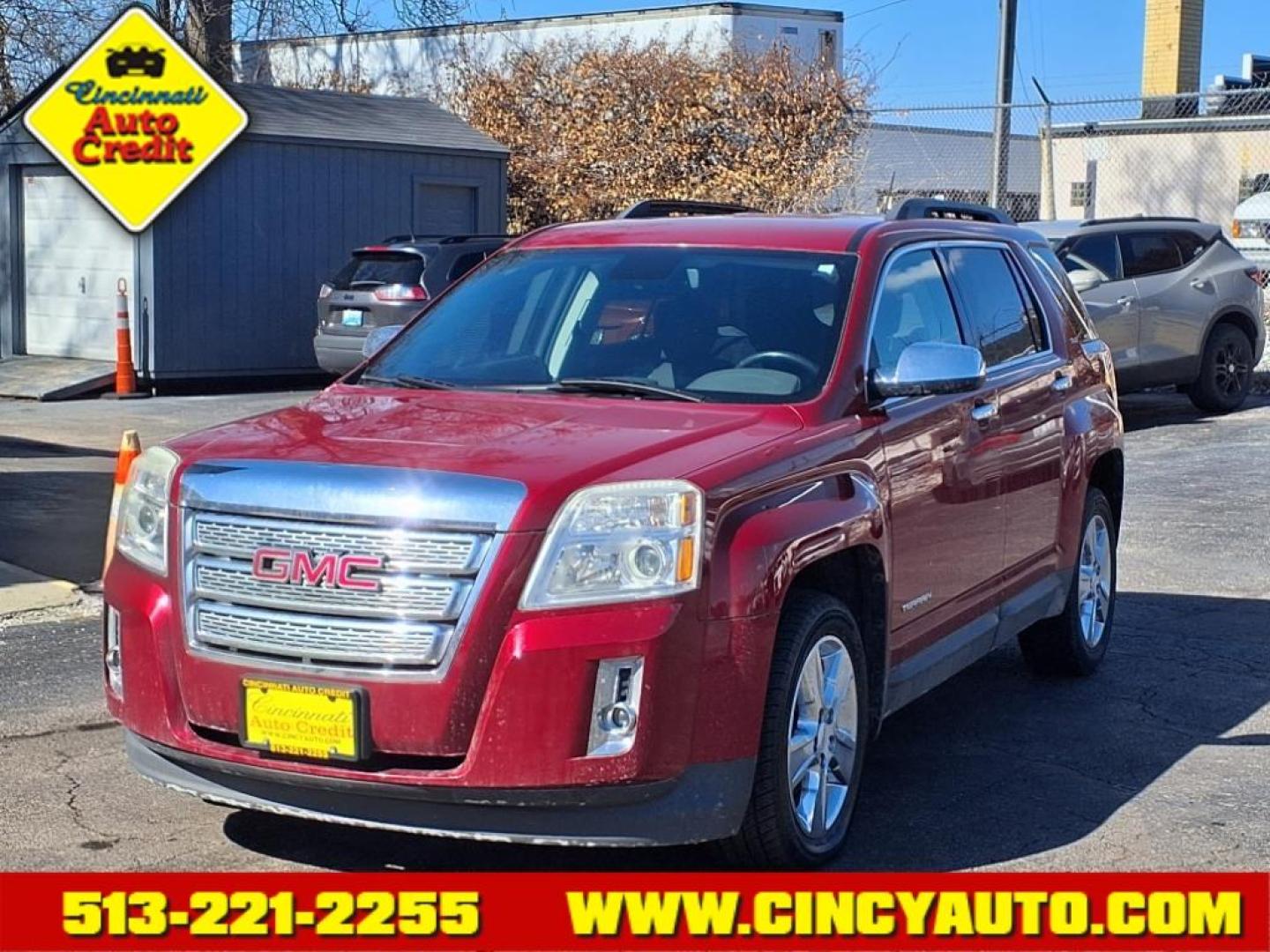 2015 Crystal Red Tintcoat Gbe GMC Terrain SLE-2 (2GKALREK5F6) with an 2.4L Ecotec 2.4L I4 182hp 172ft. lbs. Direct Injection engine, 6-Speed Shiftable Automatic transmission, located at 2813 Gilbert Avenue, Cincinnati, OH, 45206, (513) 221-2255, 39.130219, -84.489189 - Photo#0