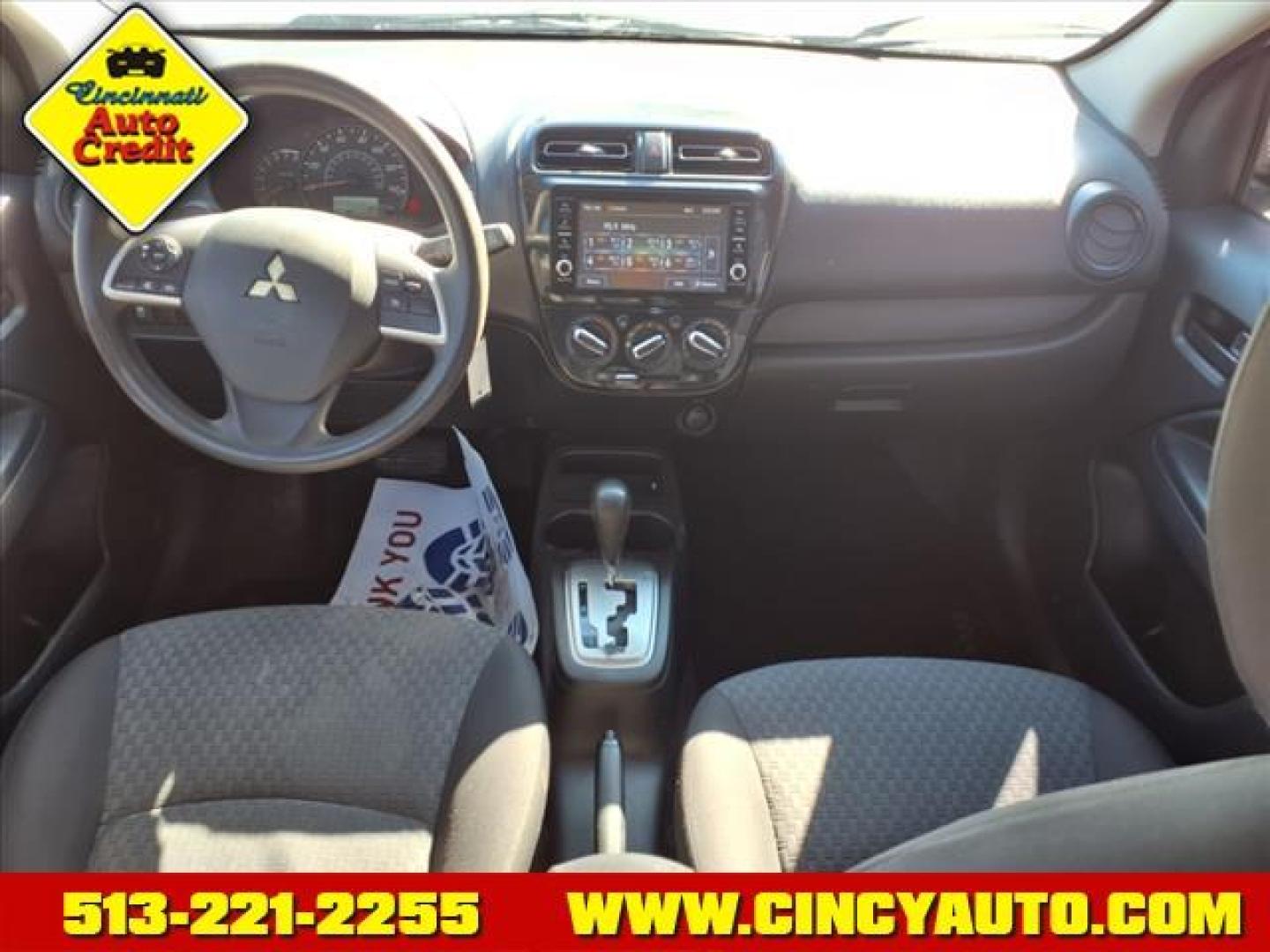 2019 Pearl White W54 Mitsubishi Mirage ES (ML32A3HJXKH) with an 1.2L 1.2L I3 78hp 74ft. lbs. Sequential Multiport Fuel Injection engine, CVT transmission, located at 2813 Gilbert Avenue, Cincinnati, OH, 45206, (513) 221-2255, 39.130219, -84.489189 - Photo#3