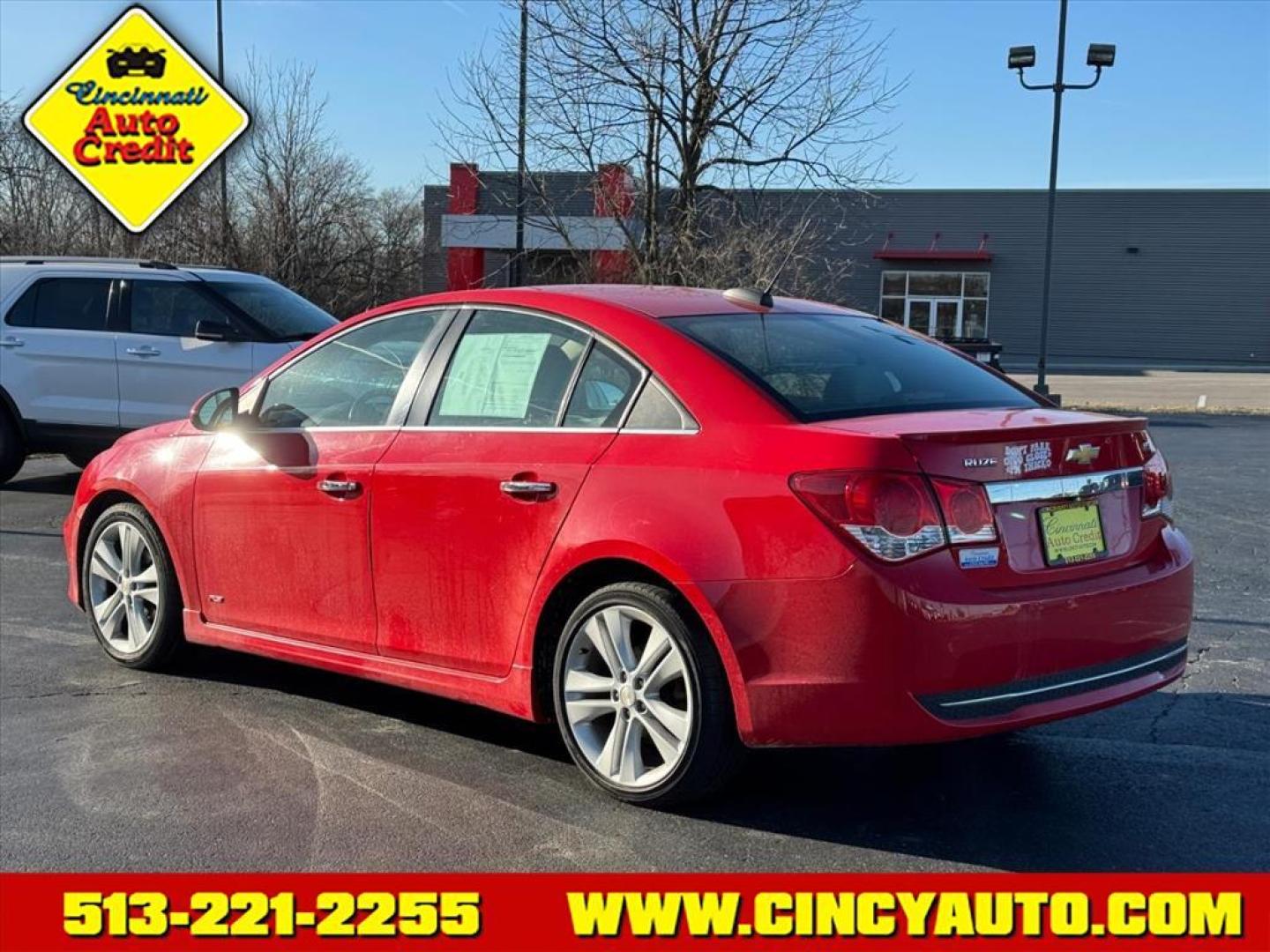 2015 Red Hot Chevrolet Cruze LTZ Auto (1G1PG5SB2F7) with an 1.4L Ecotec 1.4L Turbo I4 138hp 148ft. lbs. Sequential Multiport Fuel Injection engine, 6-Speed Shiftable Automatic w/Overdrive transmission, located at 5489 Dixie Highway, Fairfield, OH, 45014, (513) 221-2255, 39.333084, -84.523834 - Photo#2