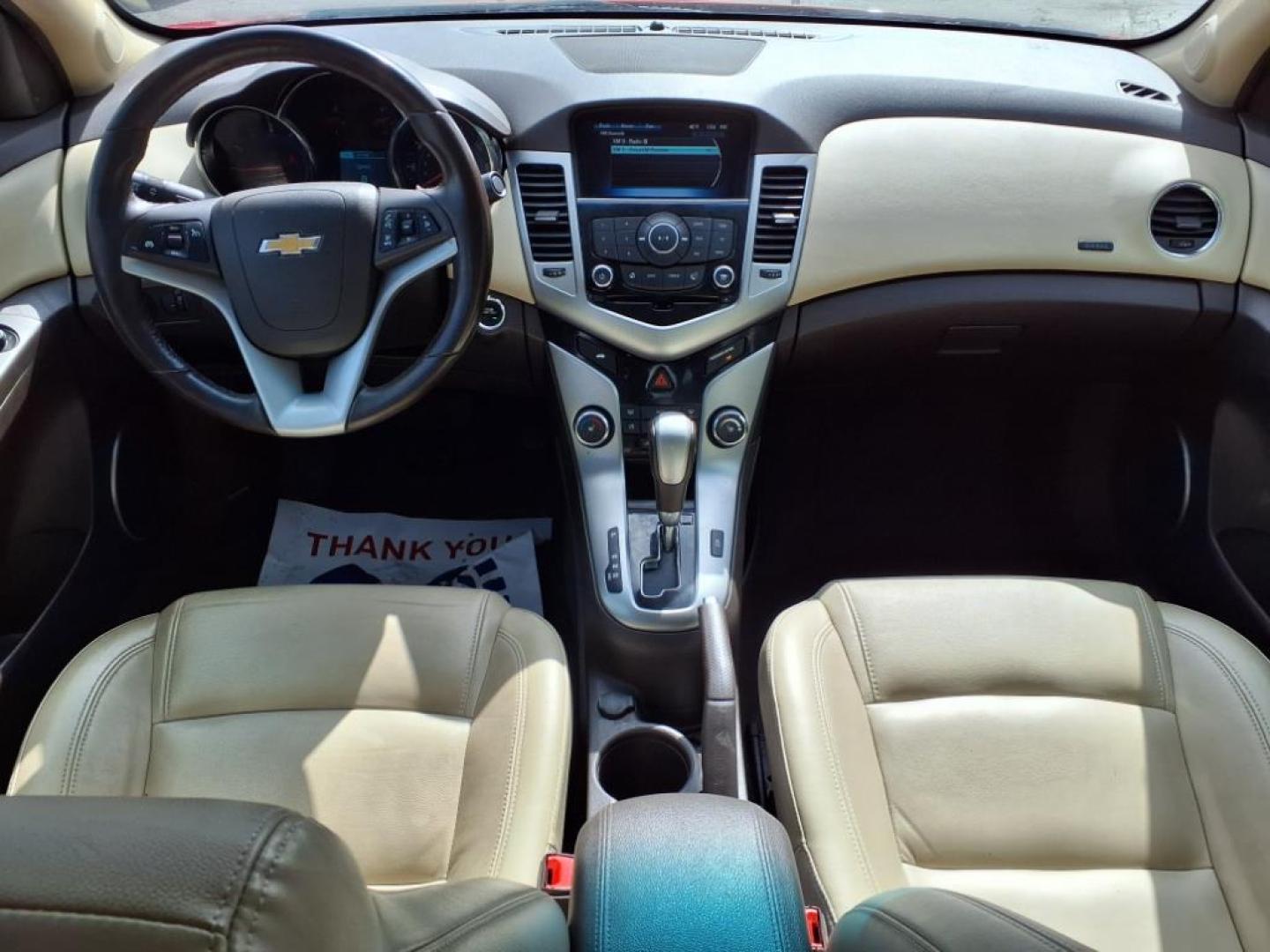 2015 Red Hot G7c Chevrolet Cruze LTZ Auto (1G1PG5SB2F7) with an 1.4L Ecotec 1.4L Turbo I4 138hp 148ft. lbs. Sequential Multiport Fuel Injection engine, 6-Speed Shiftable Automatic w/Overdrive transmission, located at 2813 Gilbert Avenue, Cincinnati, OH, 45206, (513) 221-2255, 39.130219, -84.489189 - Photo#3