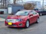 2011 Red Candy Metallic Tinted Clearcoat U6 Ford Fusion SEL (3FAHP0JG8BR) with an 3.0L 3.0L Flex Fuel V6 240hp 223ft. lbs. Sequential Multiport Fuel Injection engine, 6-Speed Shiftable Automatic transmission, located at 2813 Gilbert Avenue, Cincinnati, OH, 45206, (513) 221-2255, 39.130219, -84.489189 - Photo#0