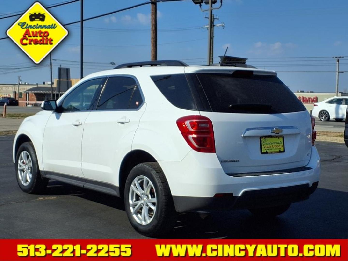 2017 Summit White Gaz Chevrolet Equinox LT (2GNALCEK1H1) with an 2.4L Ecotec 2.4L I4 182hp 172ft. lbs. Direct Injection engine, 6-Speed Shiftable Automatic transmission, located at 5489 Dixie Highway, Fairfield, OH, 45014, (513) 221-2255, 39.333084, -84.523834 - Photo#2