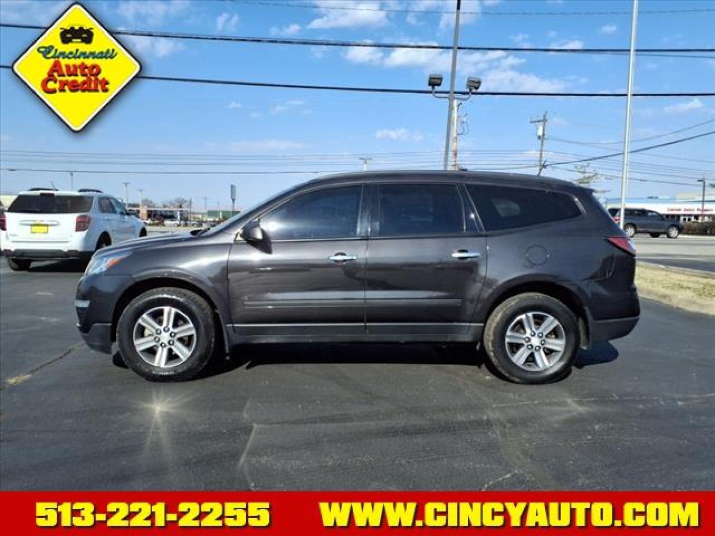 2017 Tungsten Metallic Gxg Chevrolet Traverse LS (1GNKRFED0HJ) with an 3.6L 3.6L V6 281hp 266ft. lbs. Direct Injection engine, 6-Speed Shiftable Automatic transmission, located at 5489 Dixie Highway, Fairfield, OH, 45014, (513) 221-2255, 39.333084, -84.523834 - Photo#1