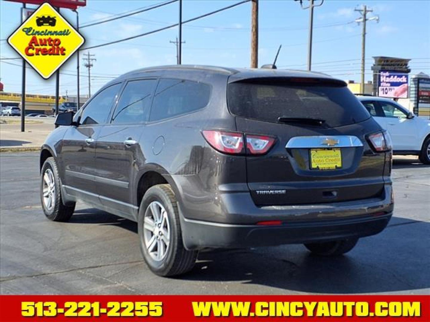 2017 Tungsten Metallic Gxg Chevrolet Traverse LS (1GNKRFED0HJ) with an 3.6L 3.6L V6 281hp 266ft. lbs. Direct Injection engine, 6-Speed Shiftable Automatic transmission, located at 5489 Dixie Highway, Fairfield, OH, 45014, (513) 221-2255, 39.333084, -84.523834 - Photo#2